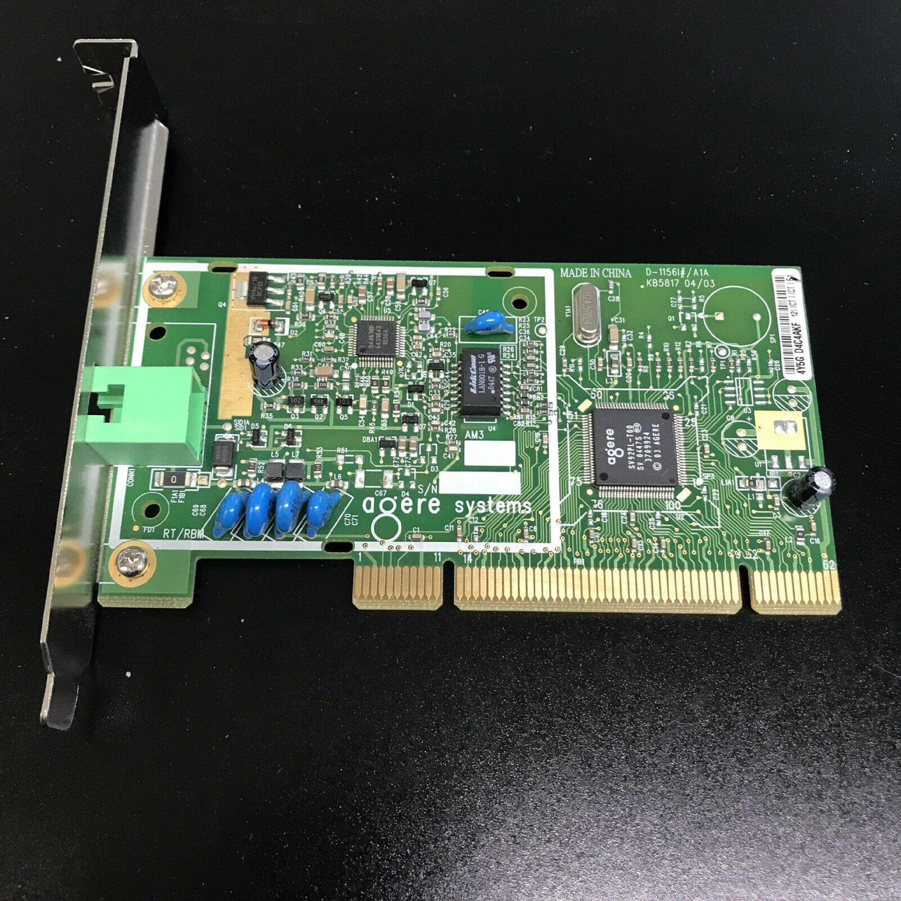 LITEON / AGERE KB5817 PCI 56K INTERNAL MODEM CARD