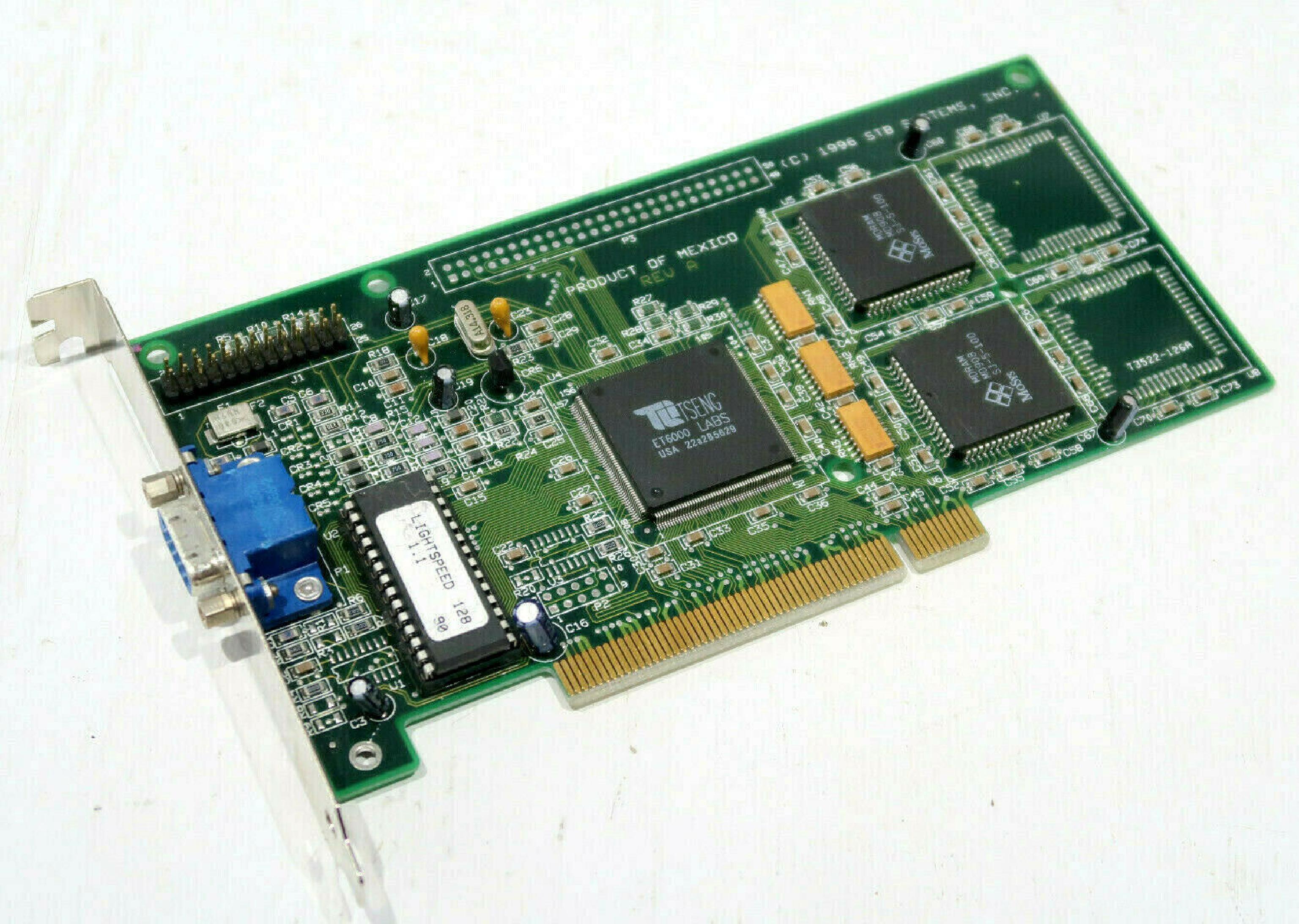 TSENG LABS ET6000 VGA PCI CARDEX TSENG LABS ET6000 22A28F643