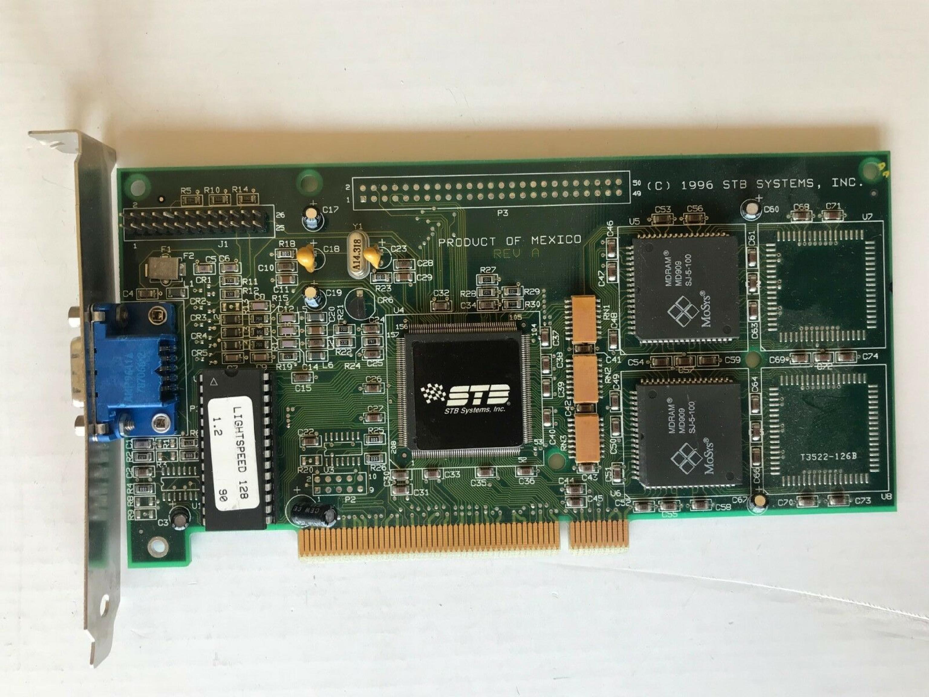 TSENG LABS ET6000 VGA PCI CARDEX TSENG LABS ET6000 22A28F643