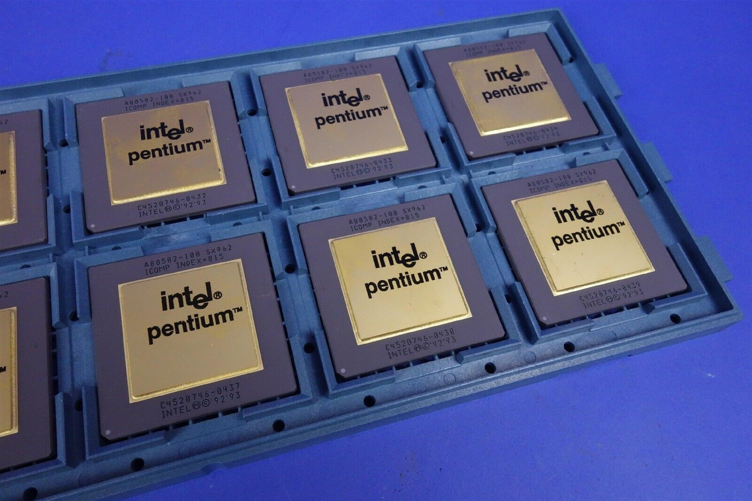 INTEL A80502-100 CPU 100MHZ