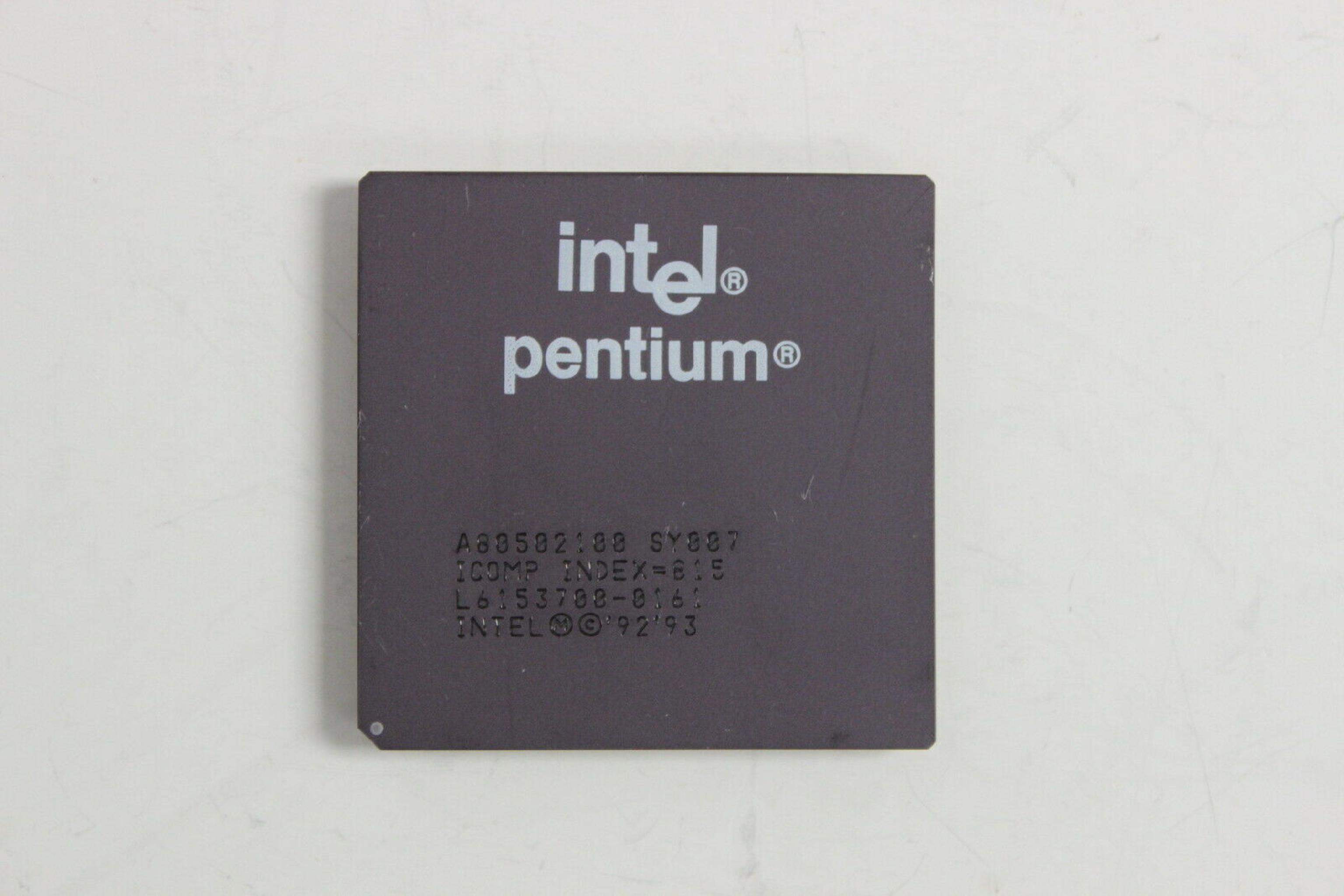 INTEL A80502-100 CPU 100MHZ