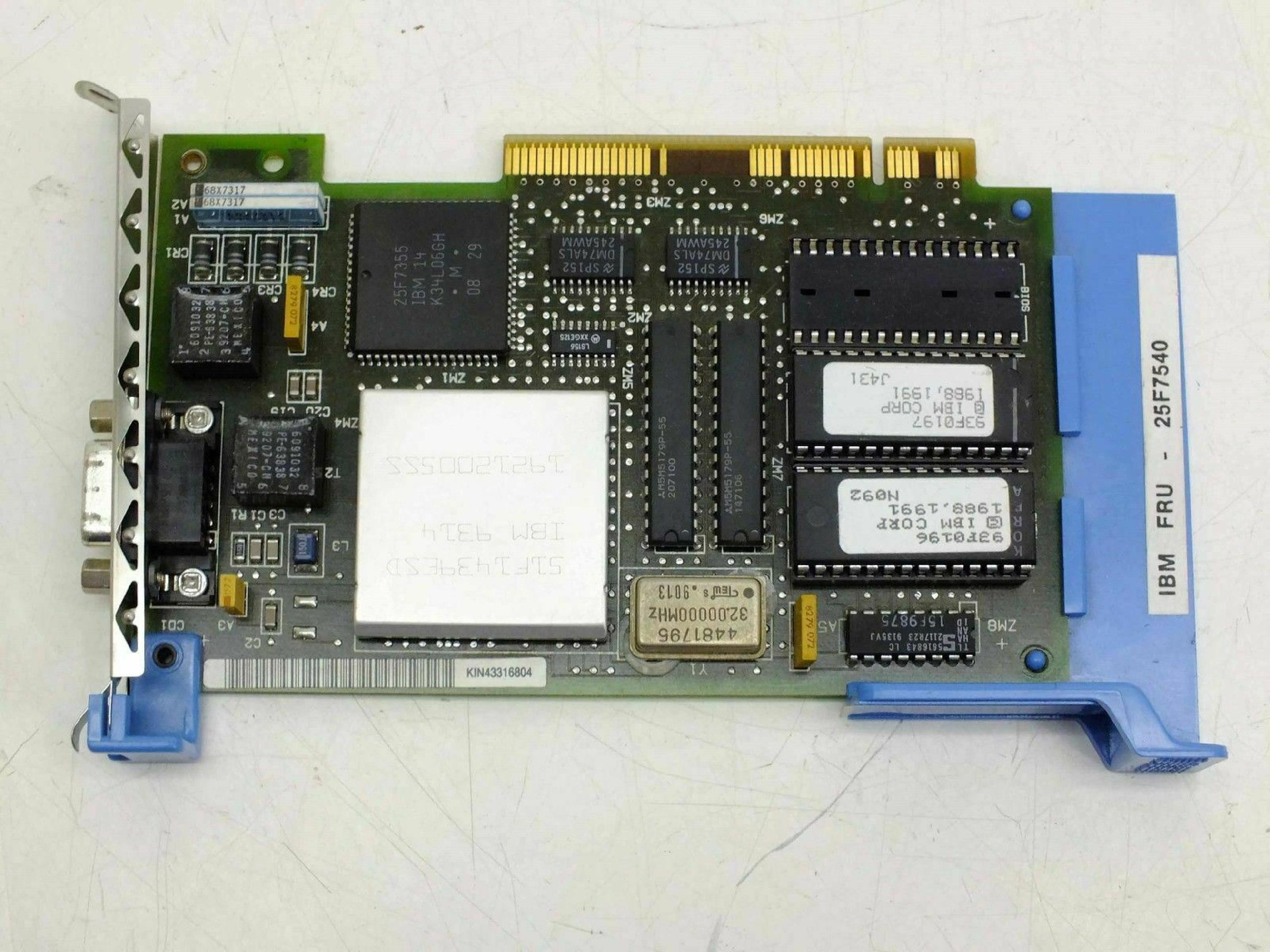 IBM 93F0198A 93F0198 MCA TOKEN RING 4MB SHORT 25F7540 93F0198A 93F0198B