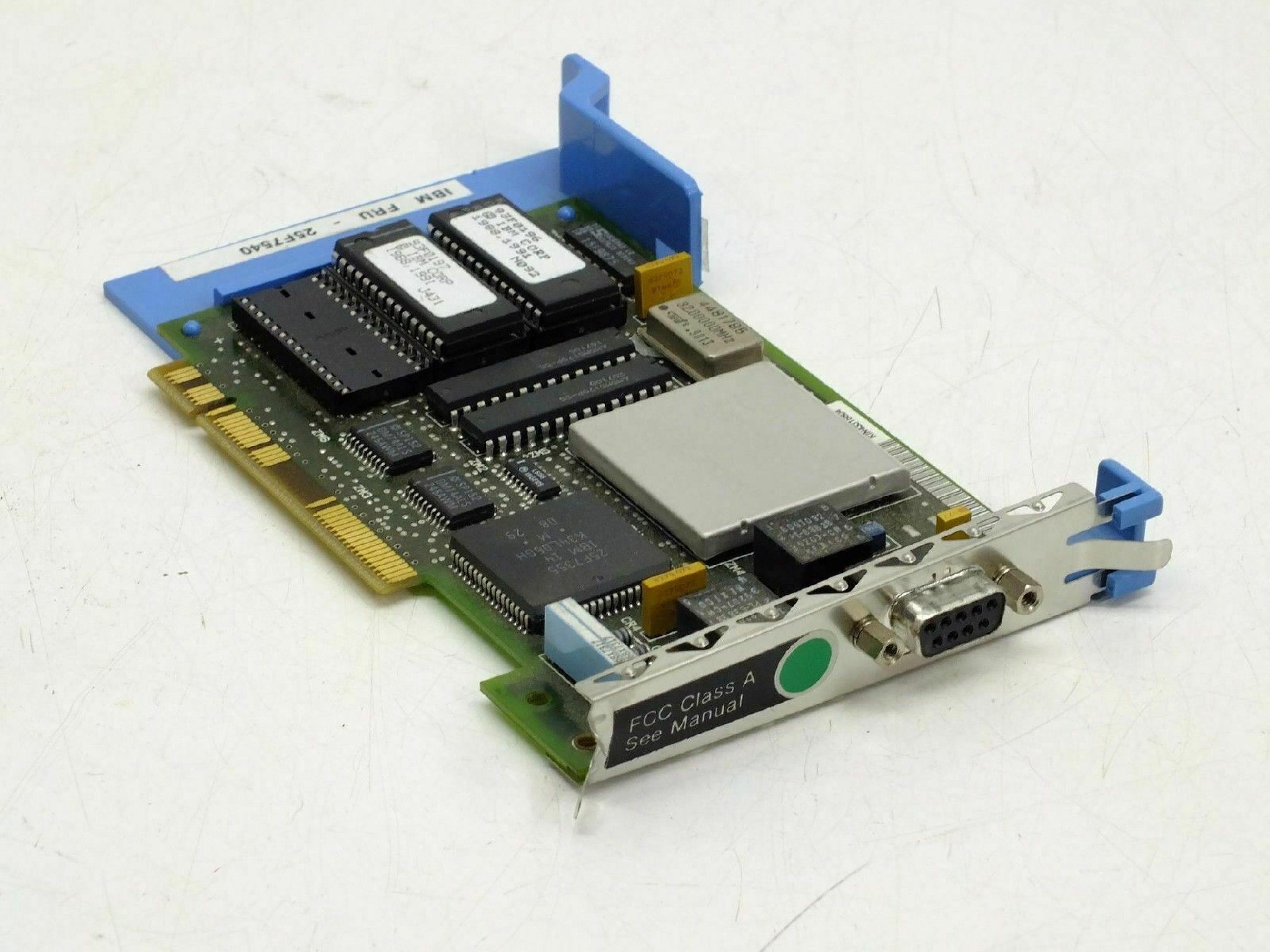 IBM 93F0198B 93F0198 MCA TOKEN RING 4MB SHORT 25F7540 93F0198A 93F0198B