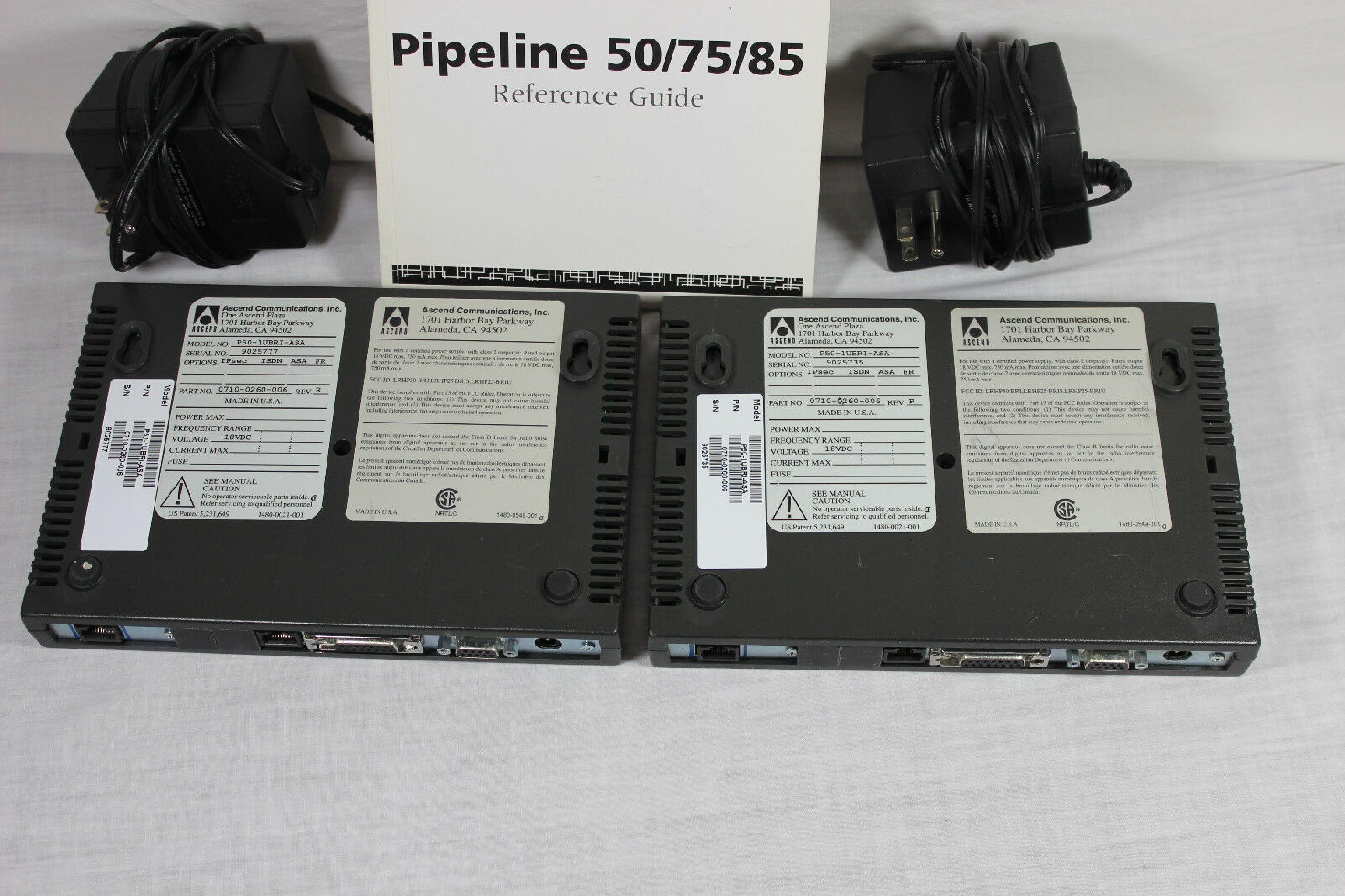 ASCEND P50-1UBRI-ASA PIPELINE 50 REMOTE ACCESS ROUTER