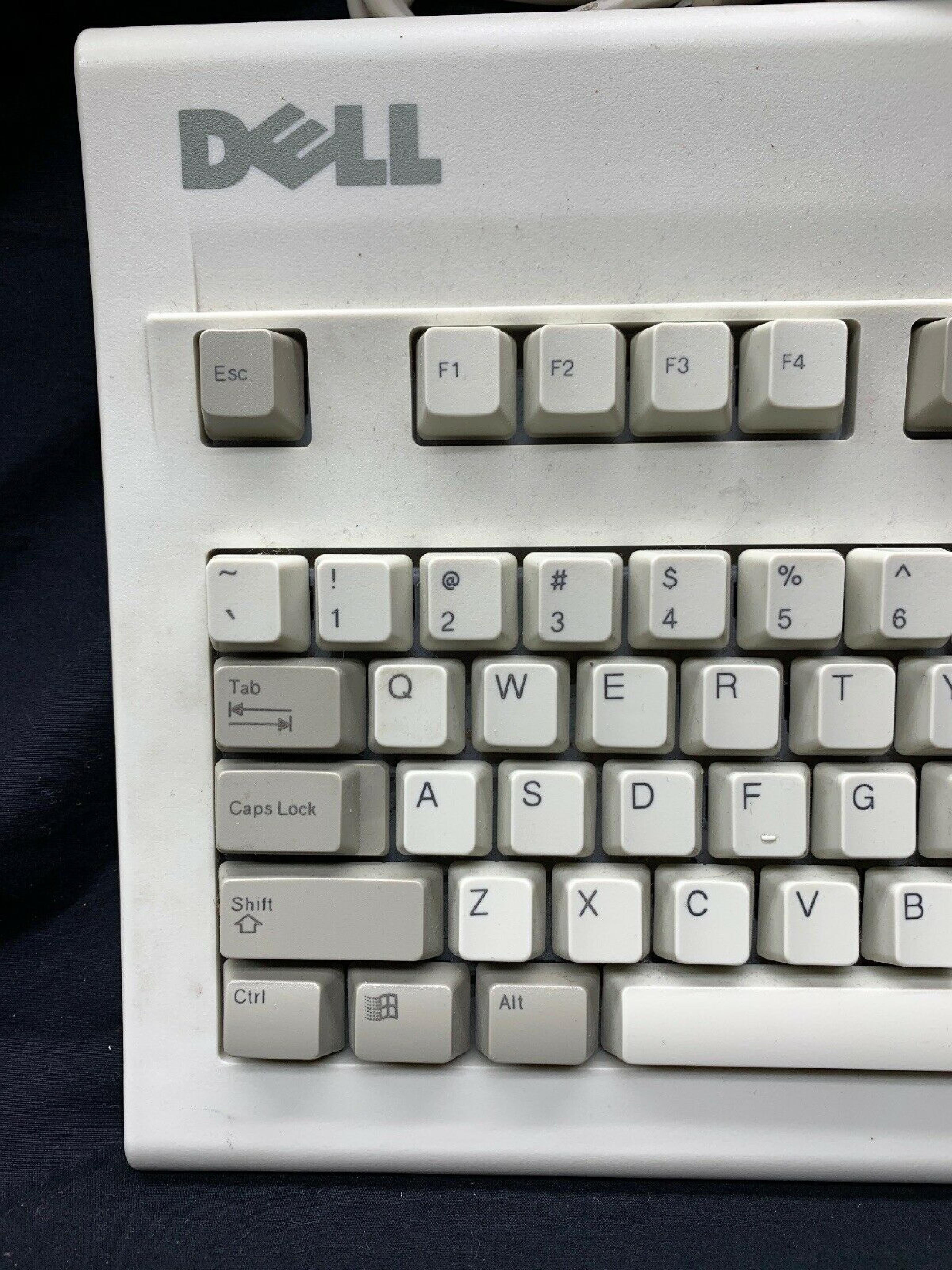 DELL AT101W LOGO PS/2 KEYBOARD AT101