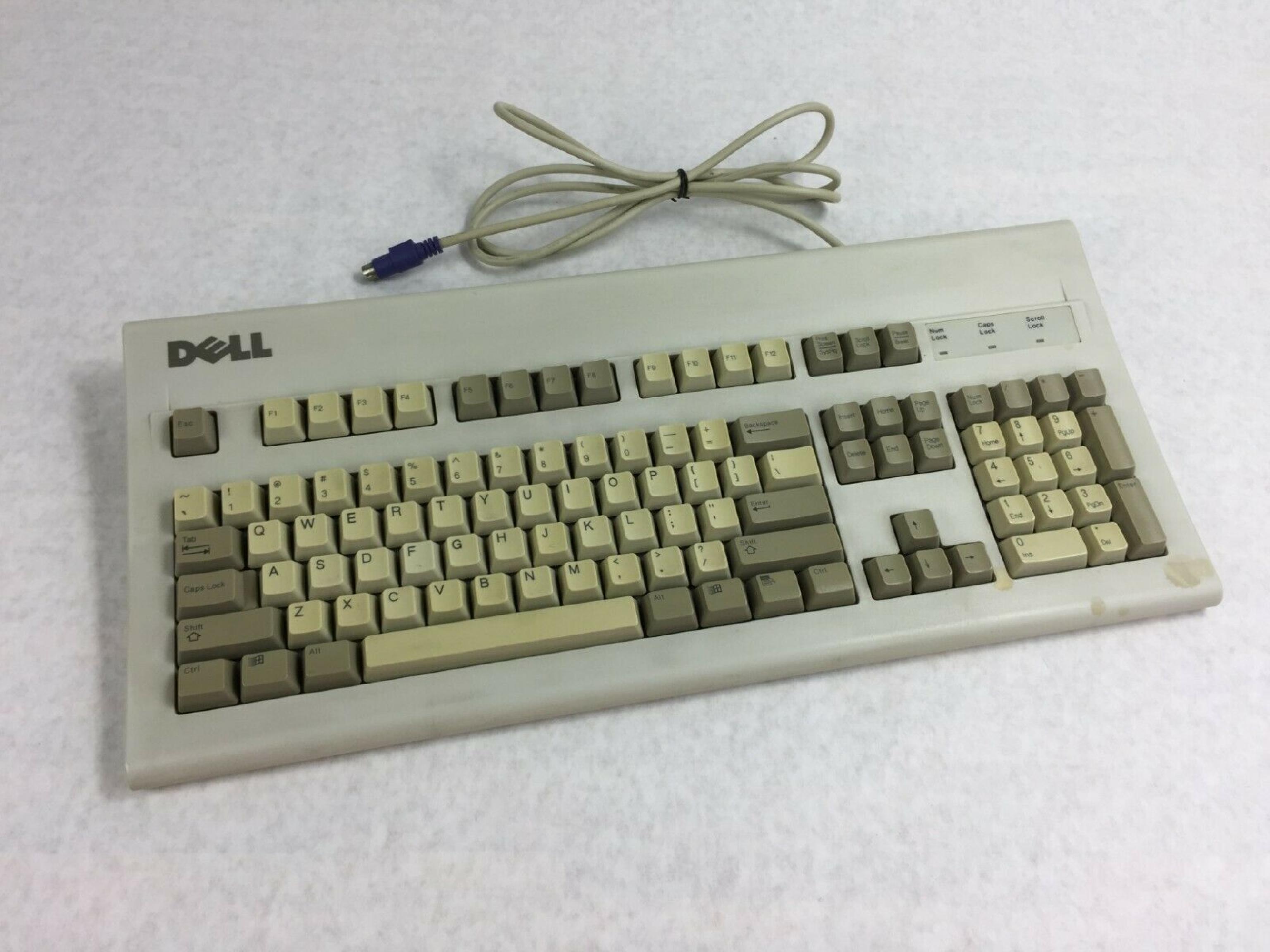 DELL GYUM90SK LOGO PS/2 KEYBOARD AT101