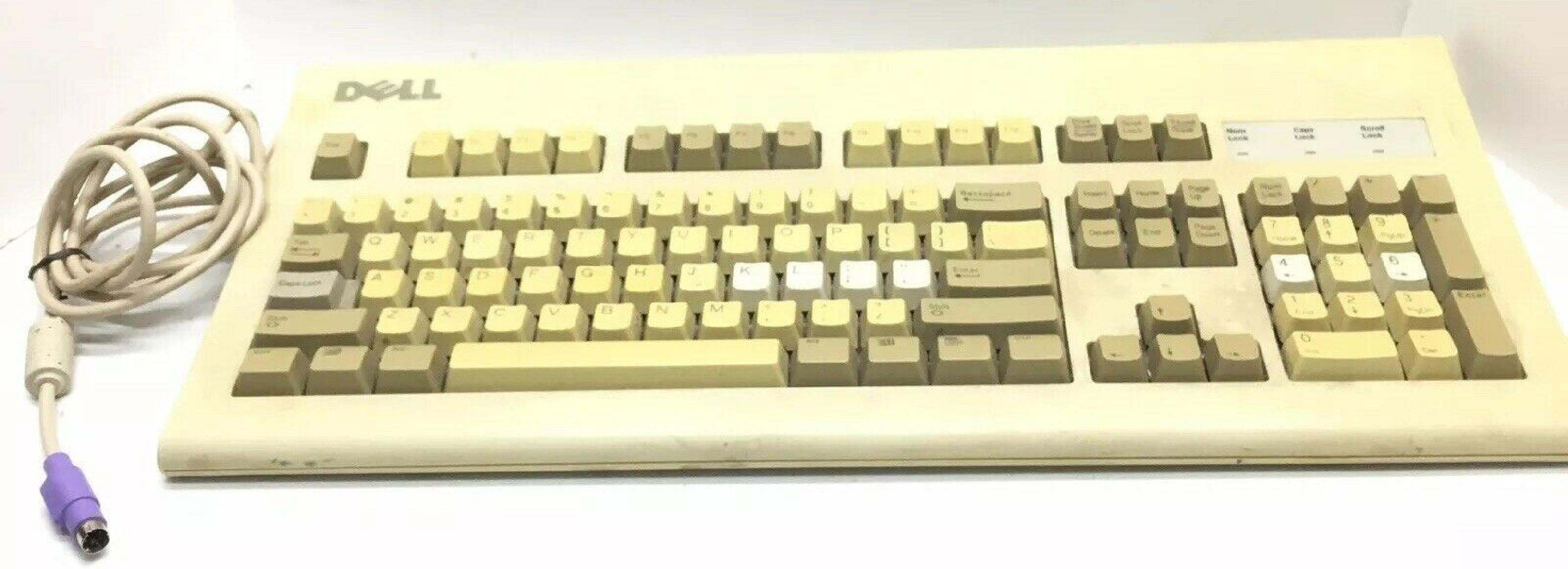 DELL GYUM90SK LOGO PS/2 KEYBOARD AT101