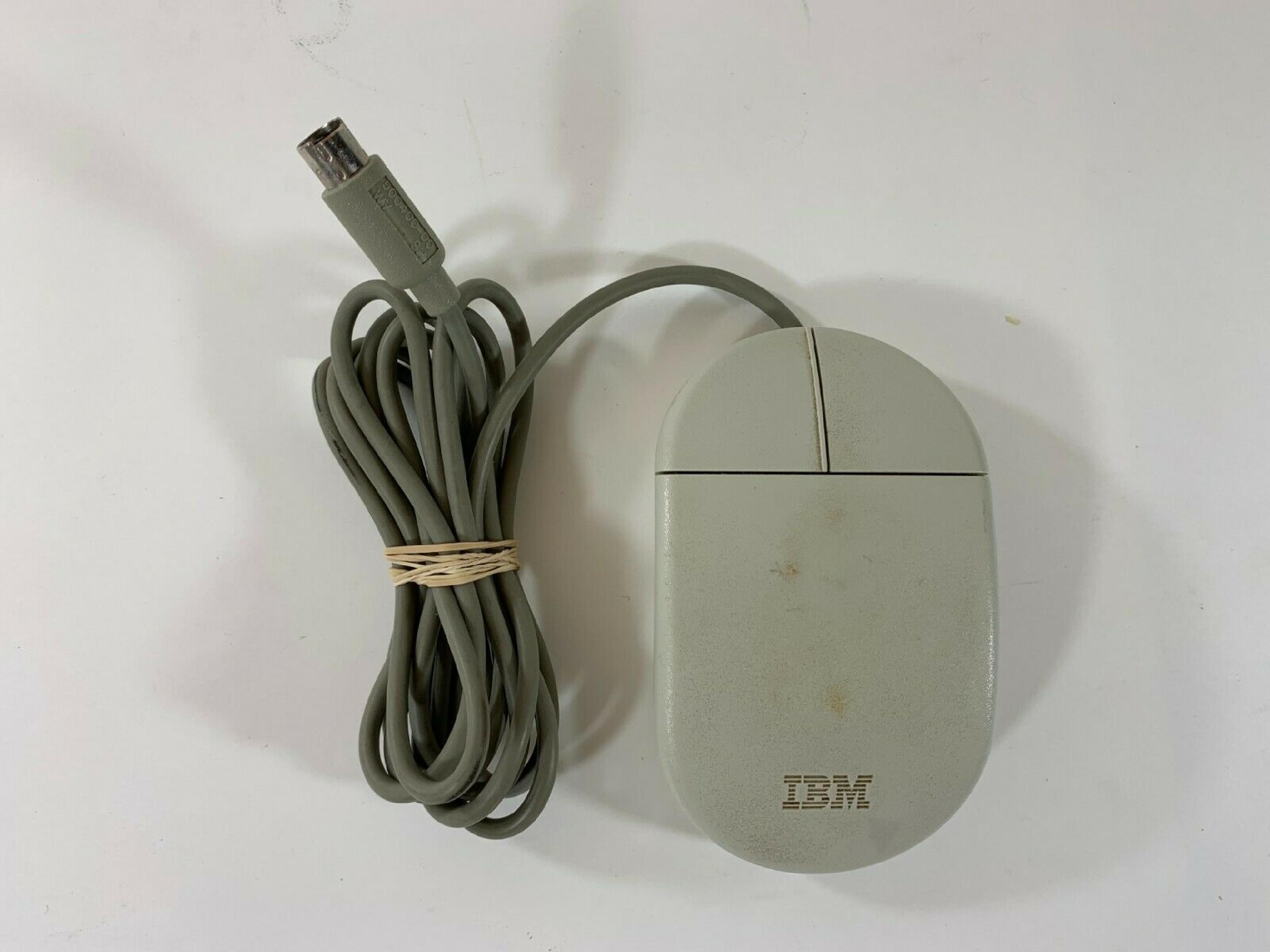 IBM 13H6690 ENHANCED MOUSEII P-WHITE PS2 BALL