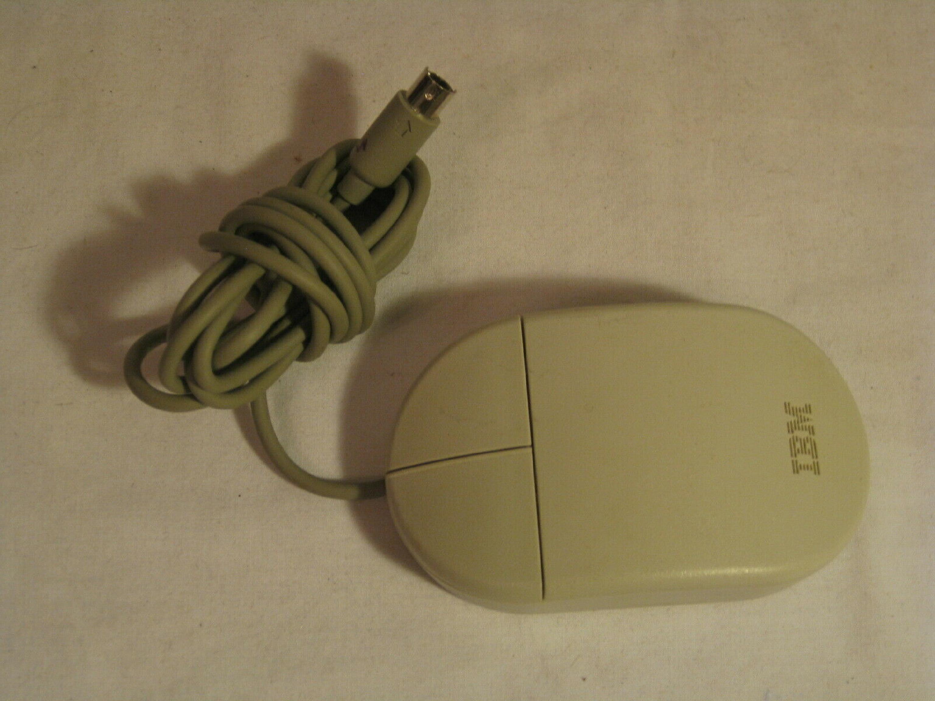 IBM 13H6690 ENHANCED MOUSEII P-WHITE PS2 BALL