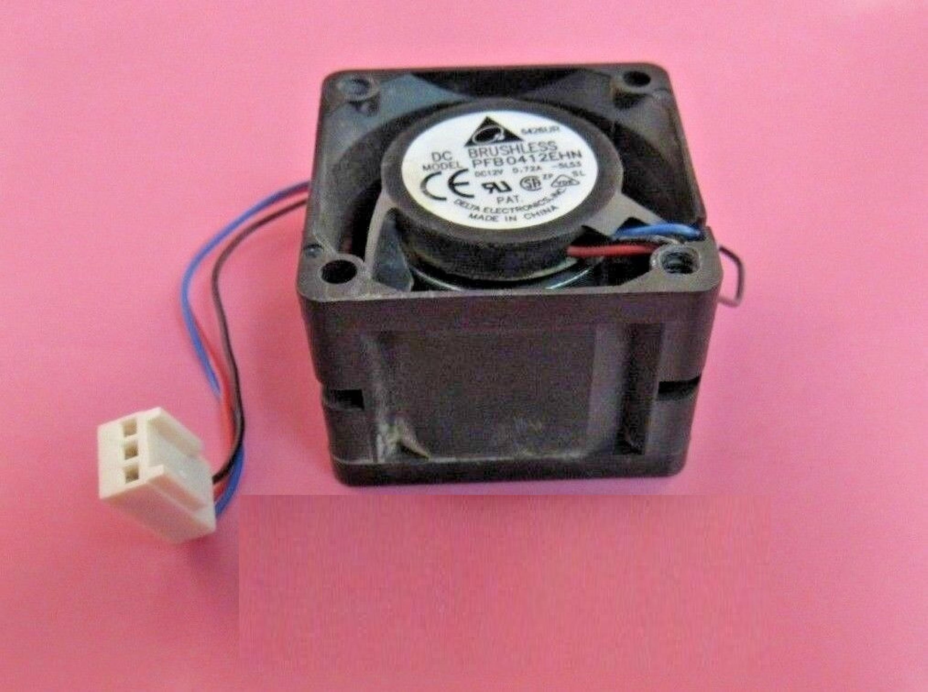 DELTA ELECTRONICS INC PFB0412EHN 40X40X28MM DC 12V 0.72AMP BRUSHLESS