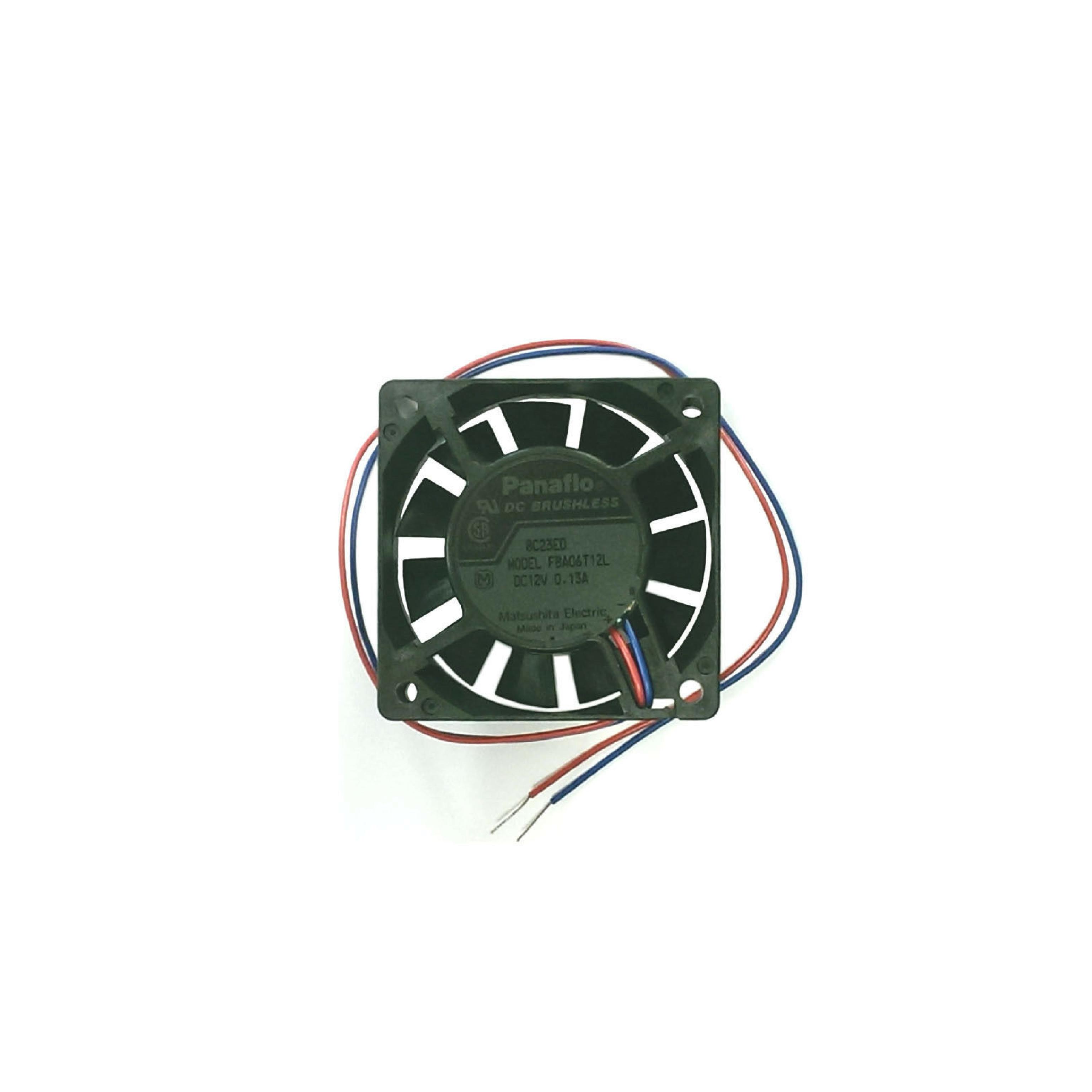 PANAFLO FBA06T12L FAN DC 12V 0.13A 60X60X15MM 2WIRE 145MM CUT WIRES