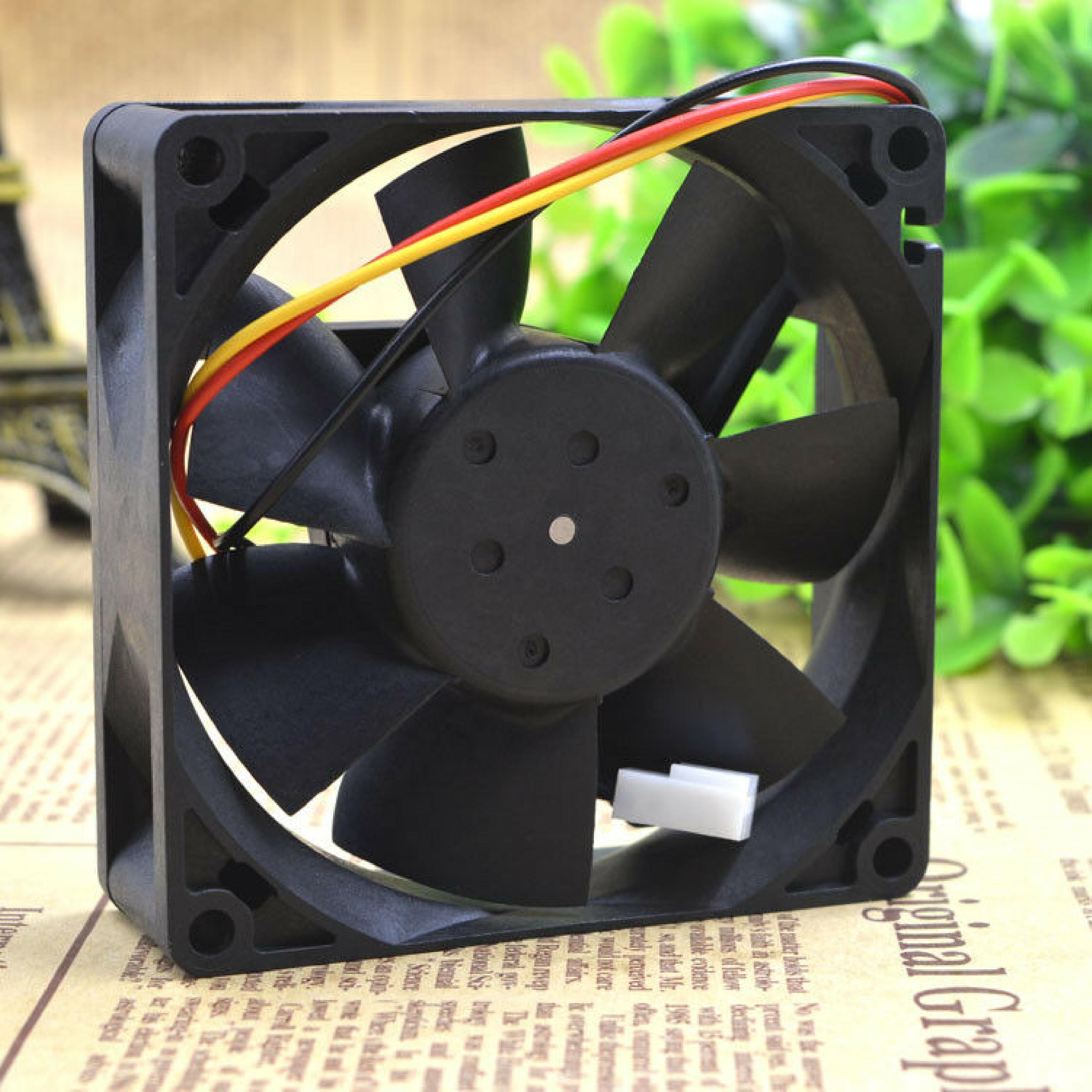 NIDEC D08T-24TG 60MM CASE FAN 2-PIN 24V DC 0.08A CUT WIRES