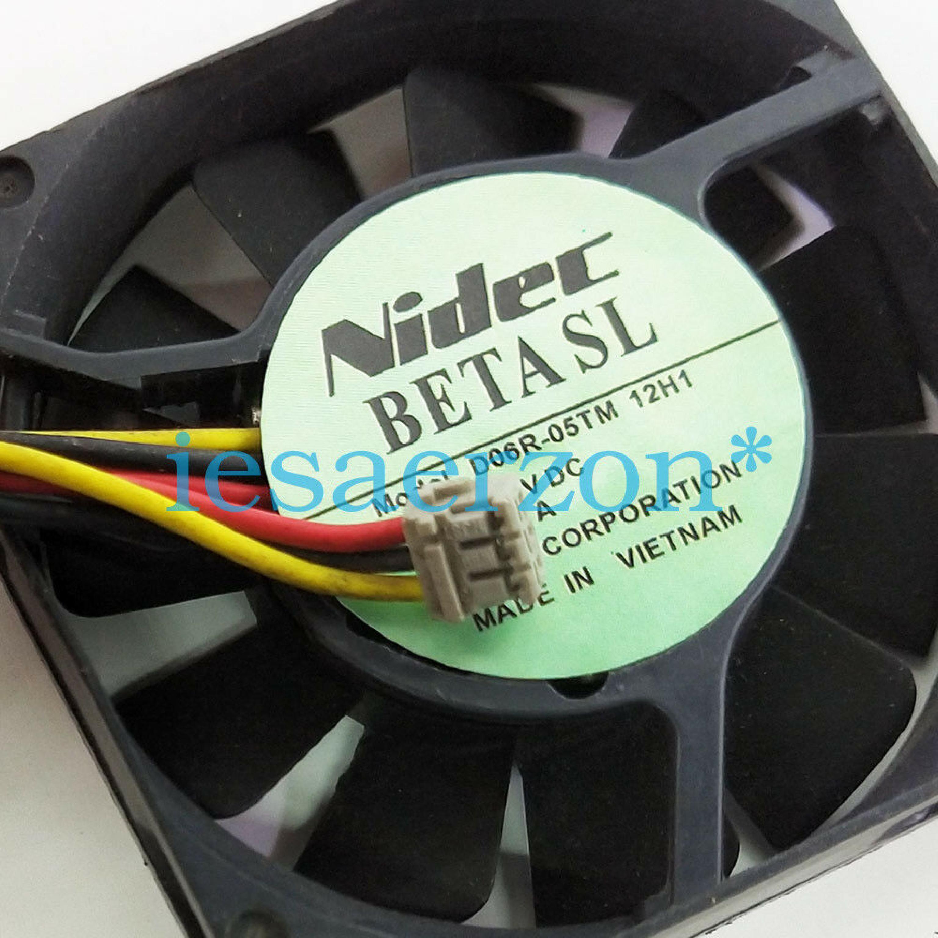 NIDEC D06R-05TM SERVER - SQUARE FAN-NIDEC 5V 0.24 AMP