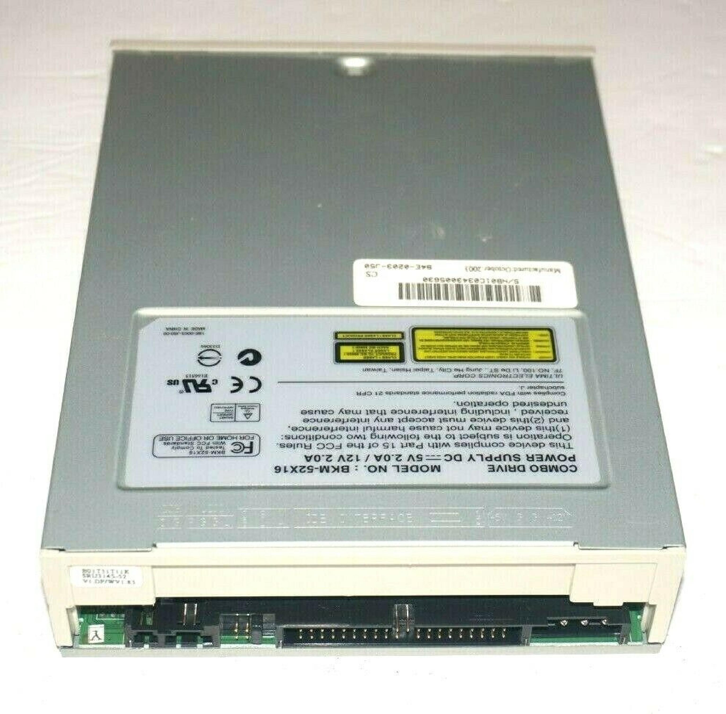 ULTIMA BKM-52X16 BKM-52X16C CD-RW/DVD-ROM IDE DRIVE WITH CREAM BEZEL