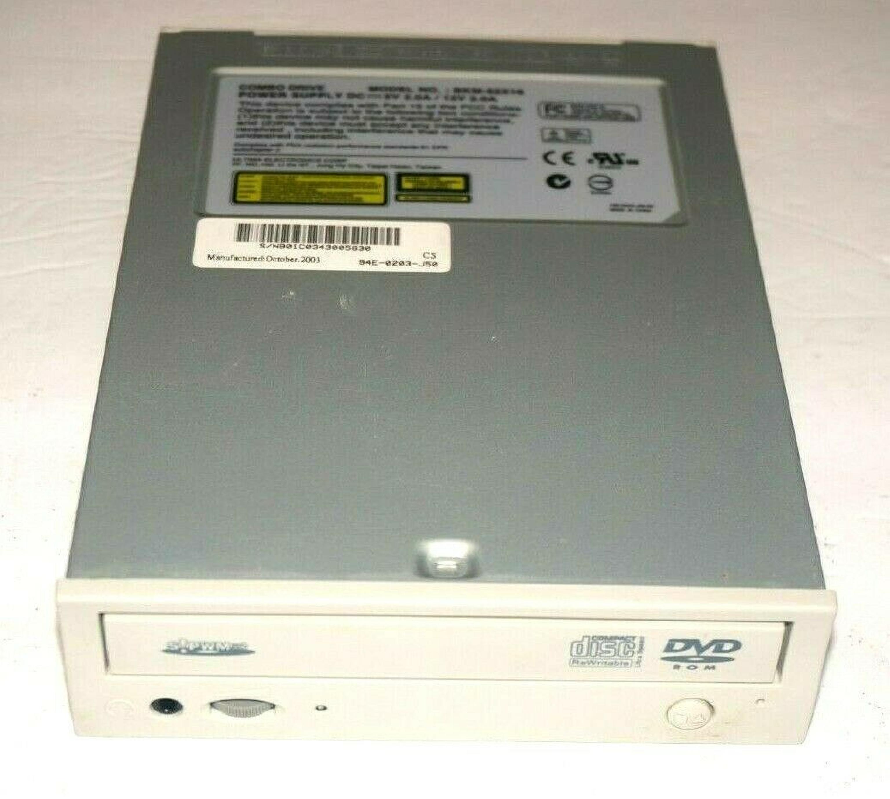 ULTIMA BKM-52X16 BKM-52X16C CD-RW/DVD-ROM IDE DRIVE WITH CREAM BEZEL