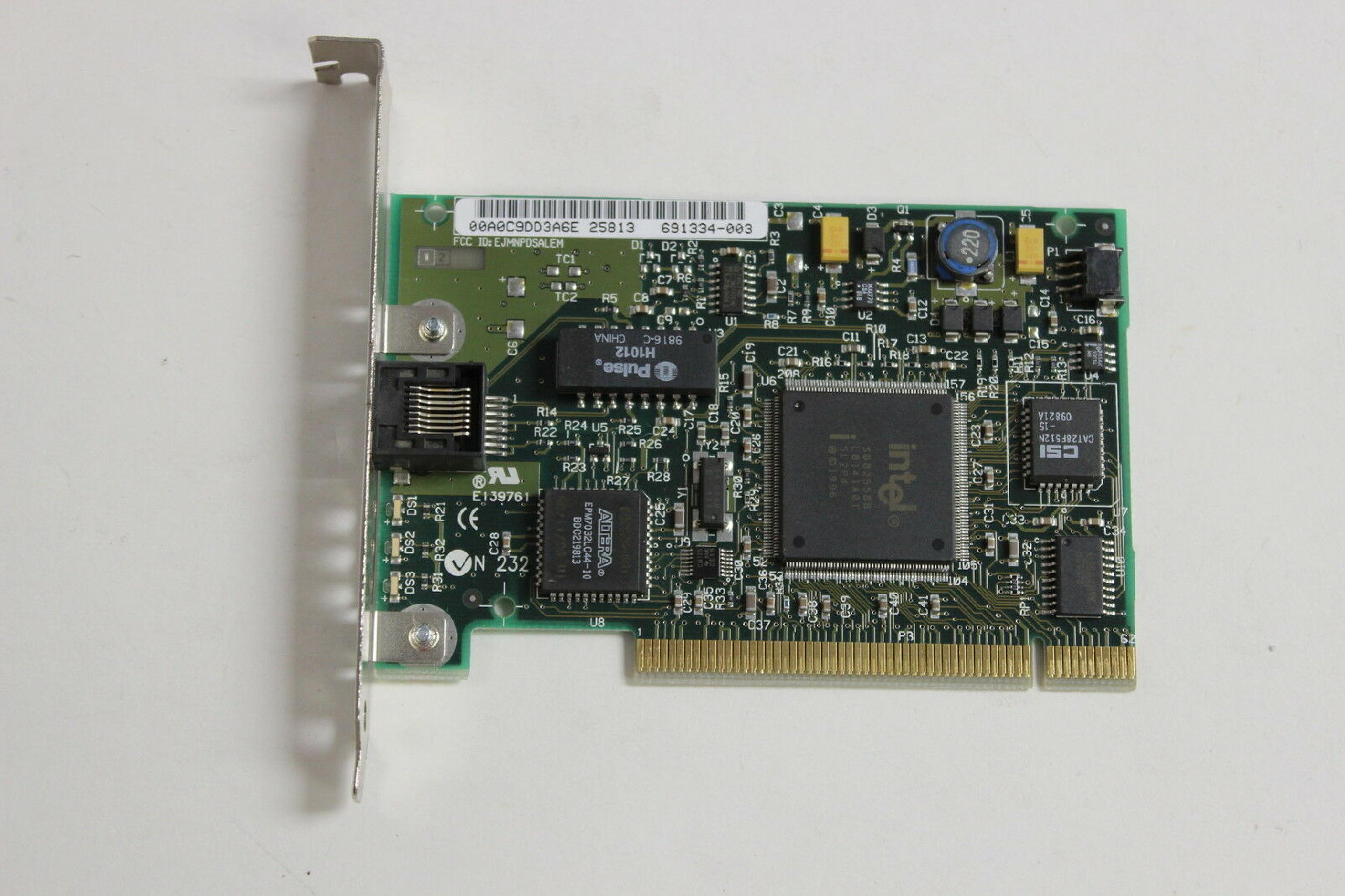 INTEL 691334-003 PRO-100 MANAGEMENT PCI NETWORK CARD