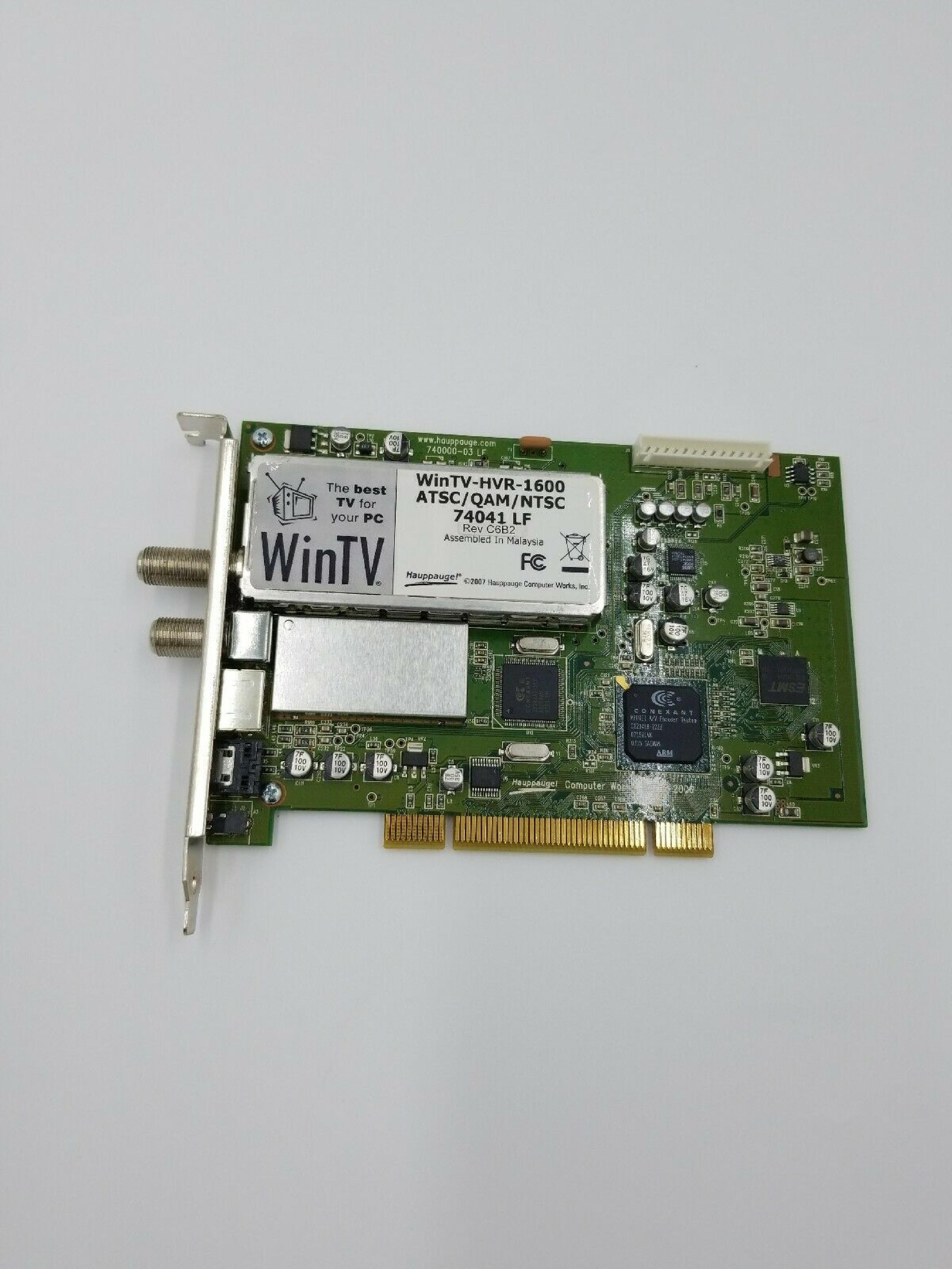 HAUPPAUGE 74551 LF TV TUNER VIDEO CAPTURE CARD LF WINTV-HVR-1600