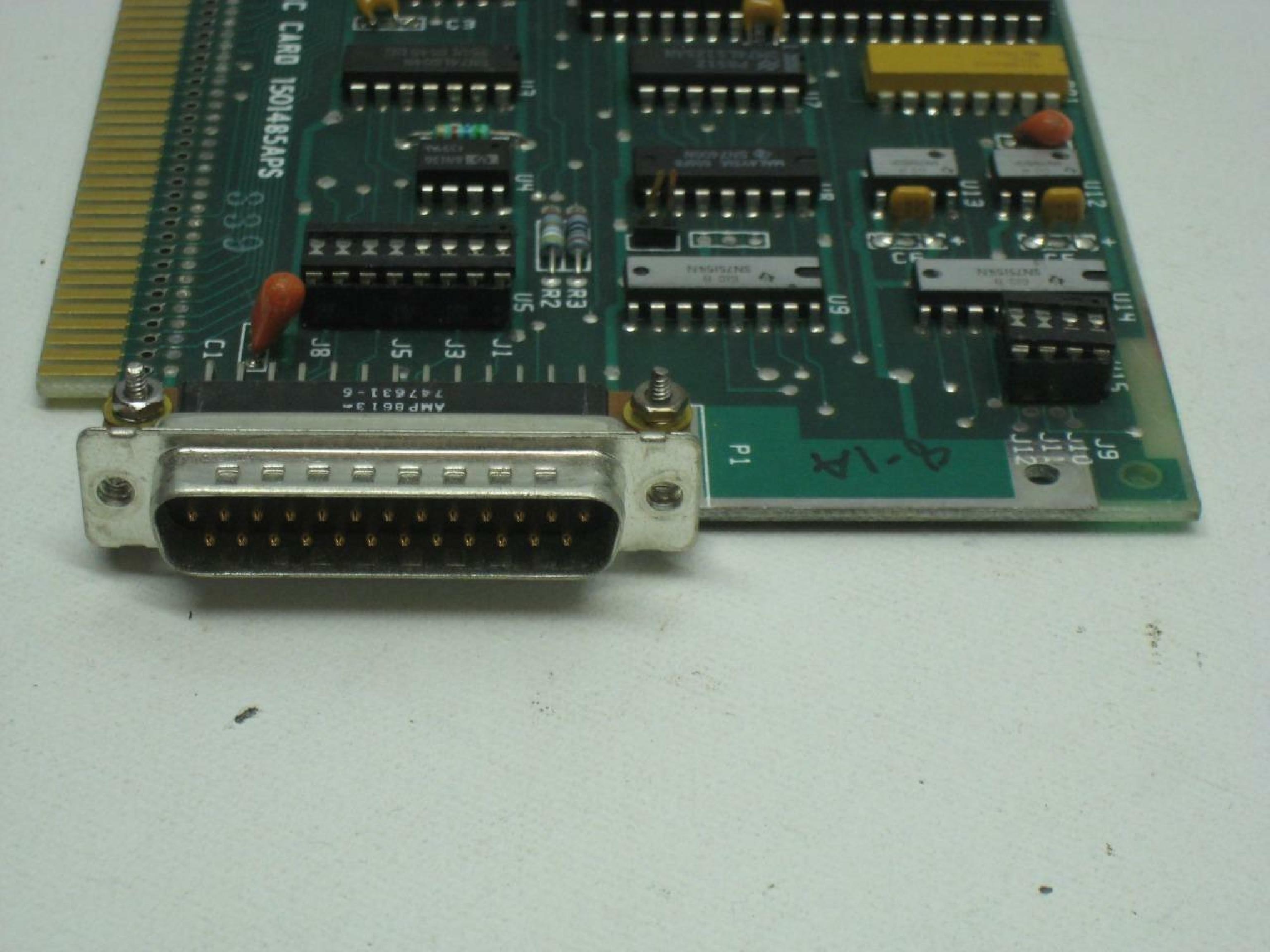 ASYNC 1501485APS CARD 25 PIN MALE CONNECTOR 31 TERMINAL CONNECTORS