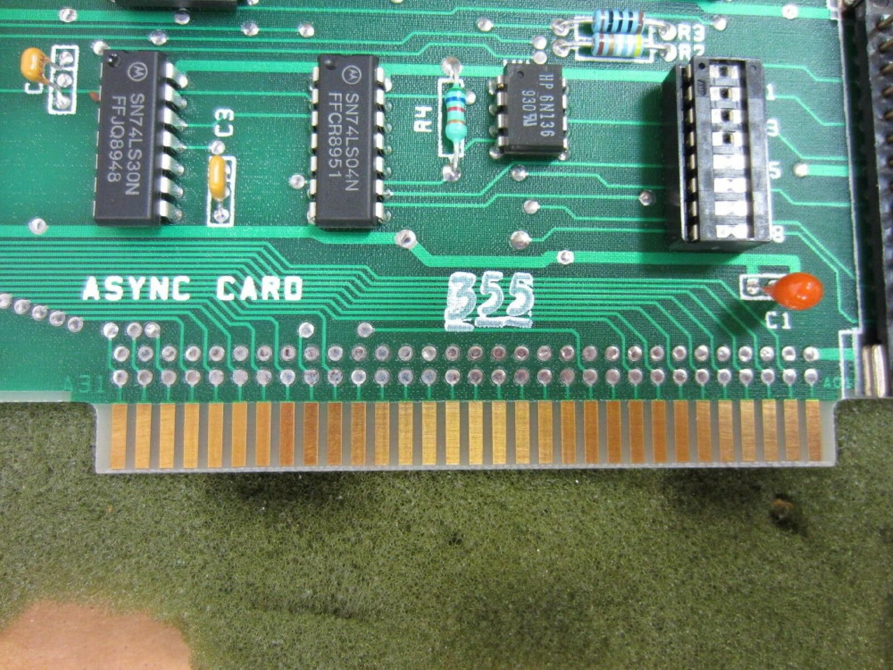 ASYNC 1501984 CARD 25 PIN MALE CONNECTOR 31 TERMINAL CONNECTORS