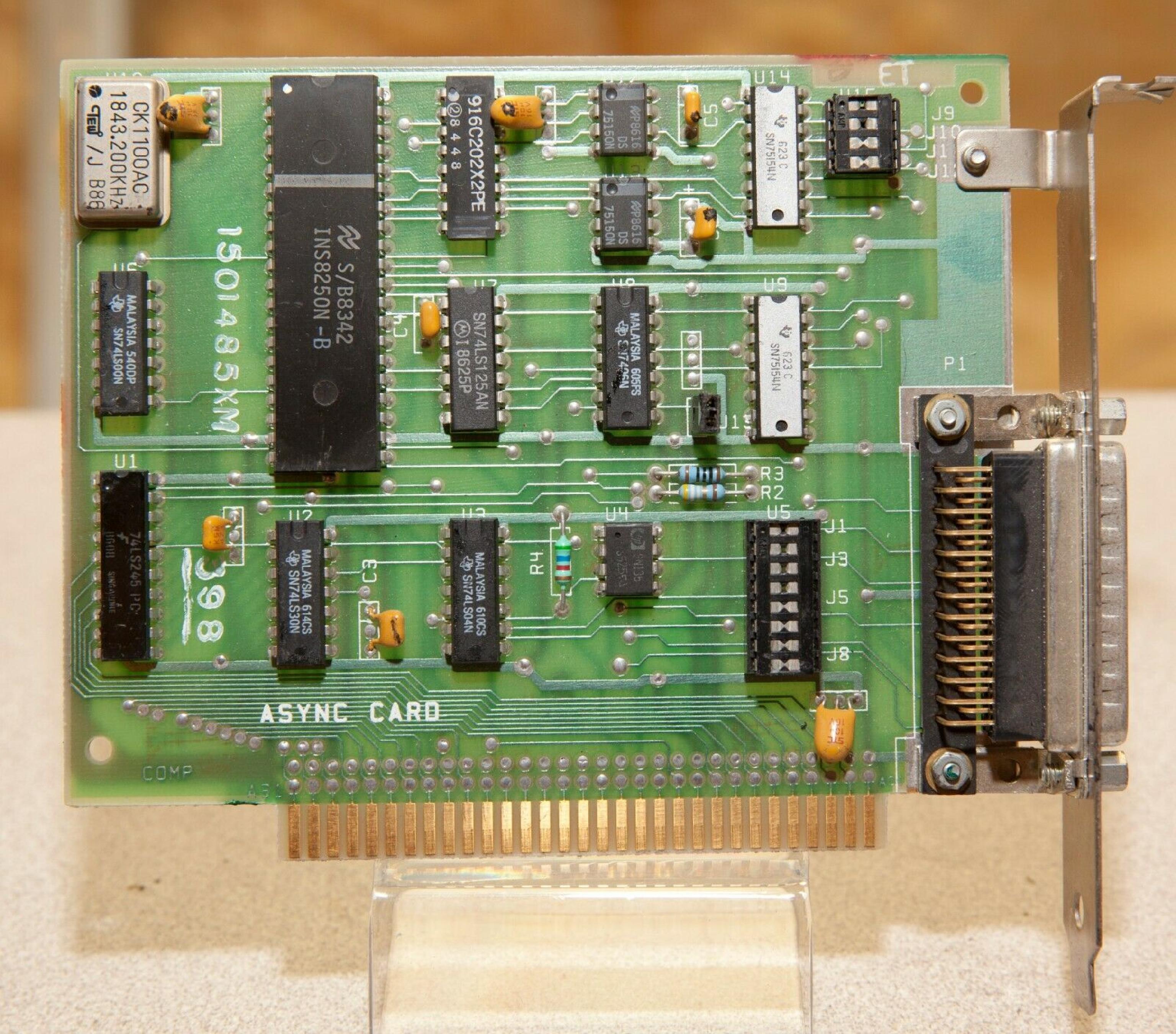 IBM 1501485XM 1501485XM SERIAL ASYNC 8-BIT ISA CARD