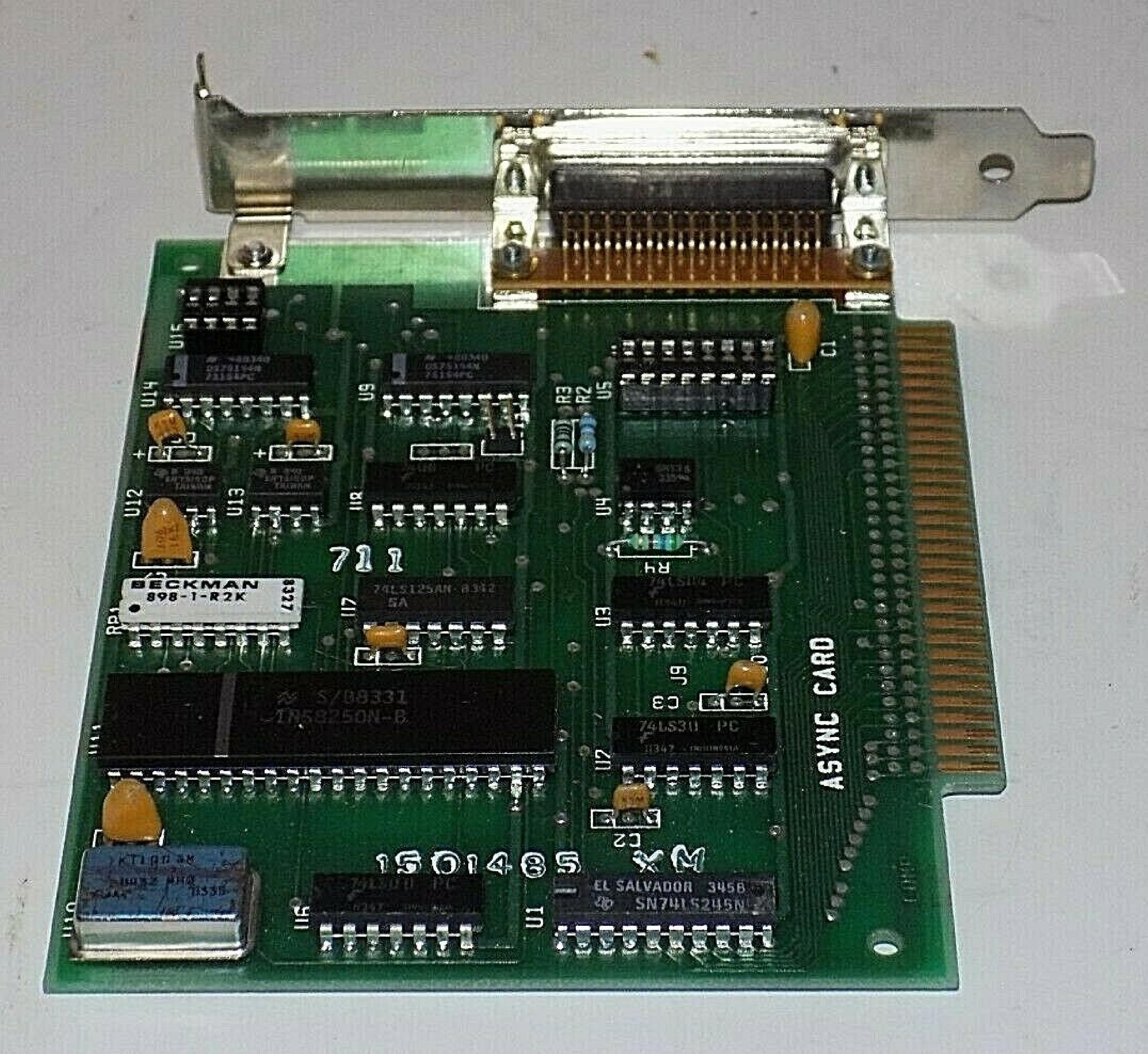 IBM 1501485XM 1501485XM SERIAL ASYNC 8-BIT ISA CARD