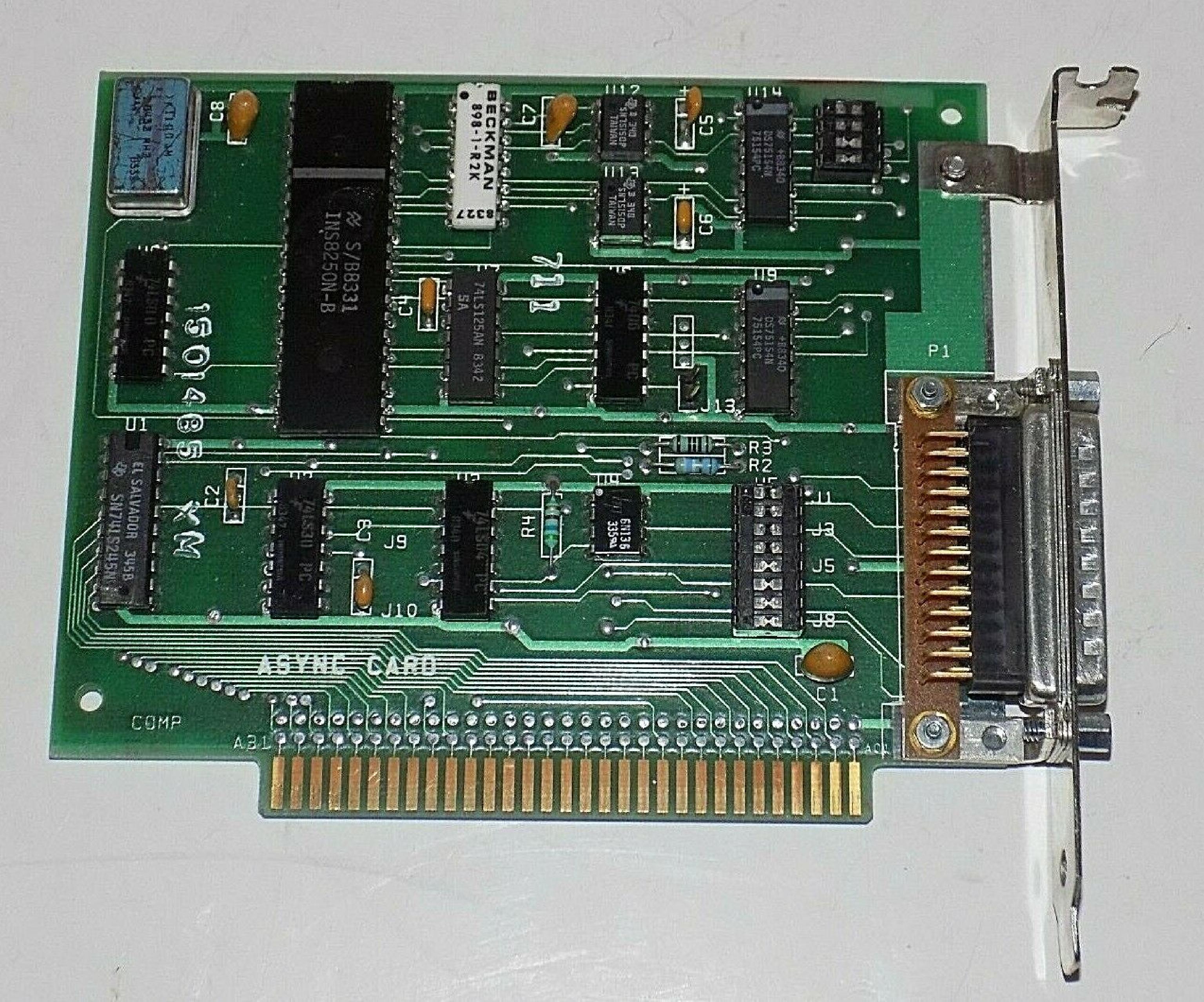 IBM 1501485XM 1501485XM SERIAL ASYNC 8-BIT ISA CARD