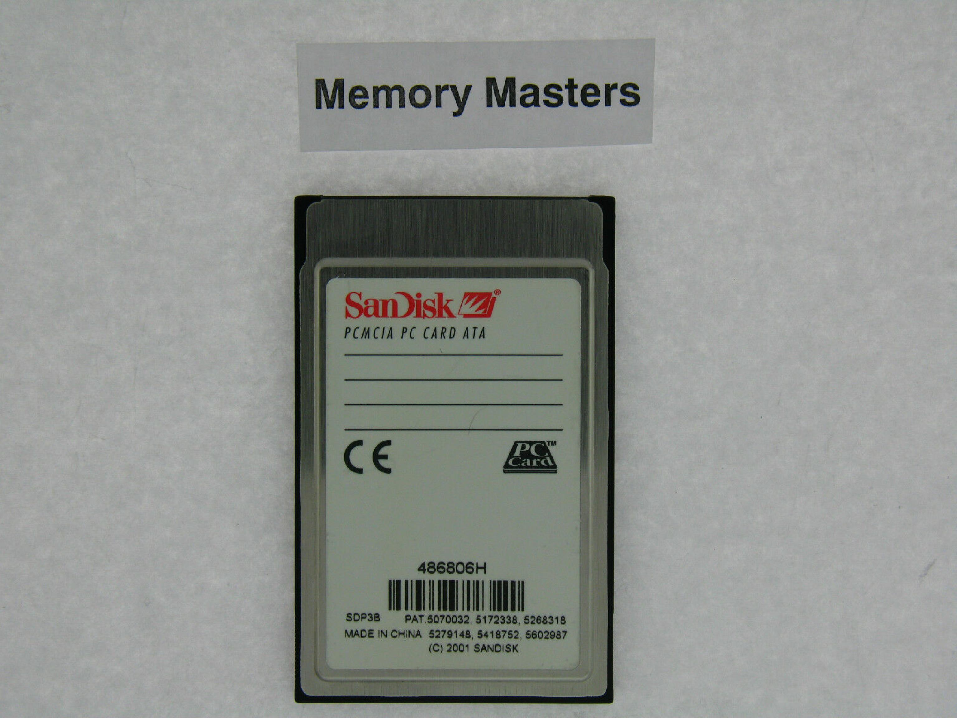 SANDISK SDP3B 4MB ATA FLASH MEMORY FLASH CARD