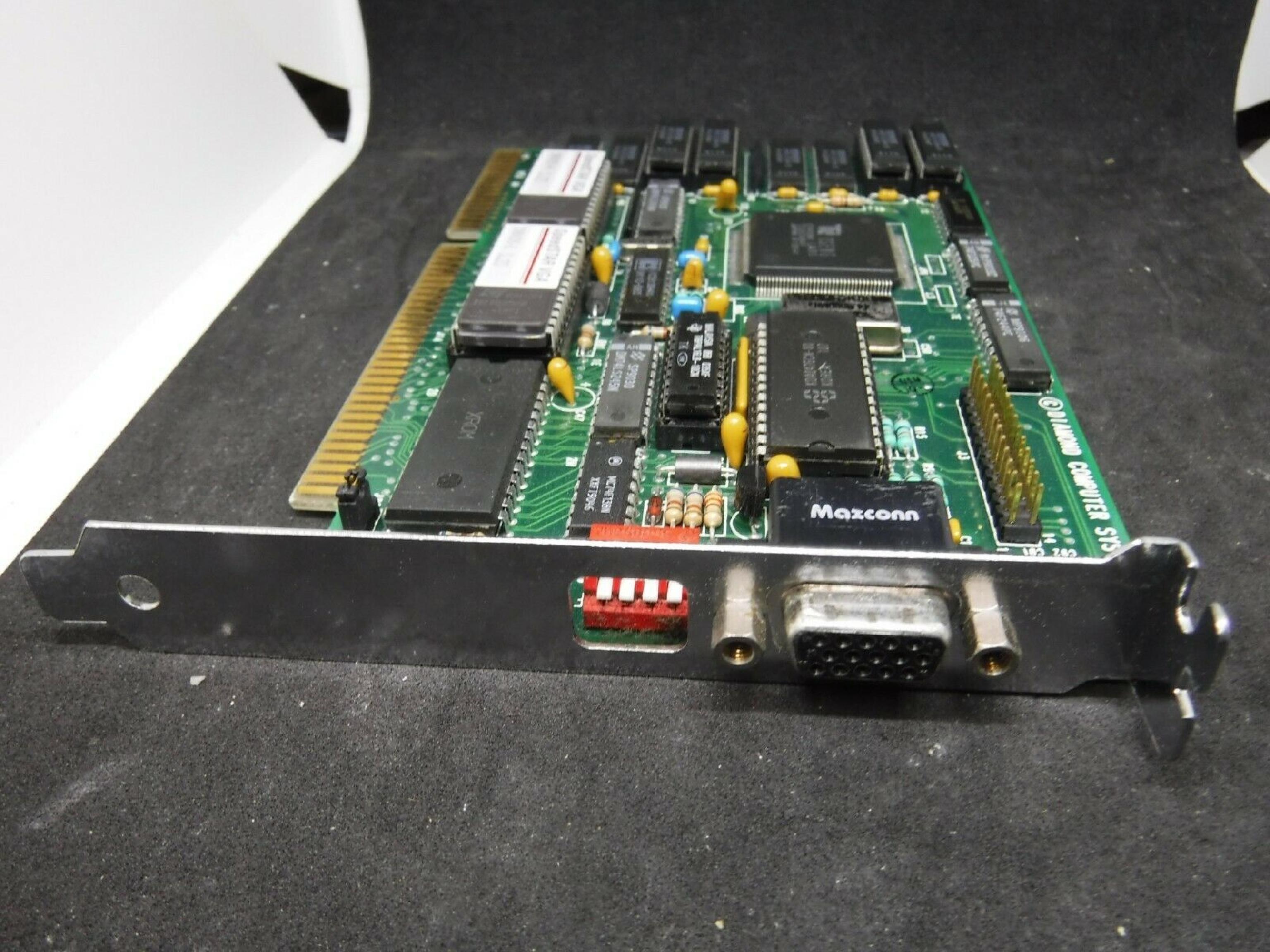 DIAMOND FTUSPEEDC SPEEDSTAR SYSTEMS 16 BIT ISA VGA VIDEO CARD