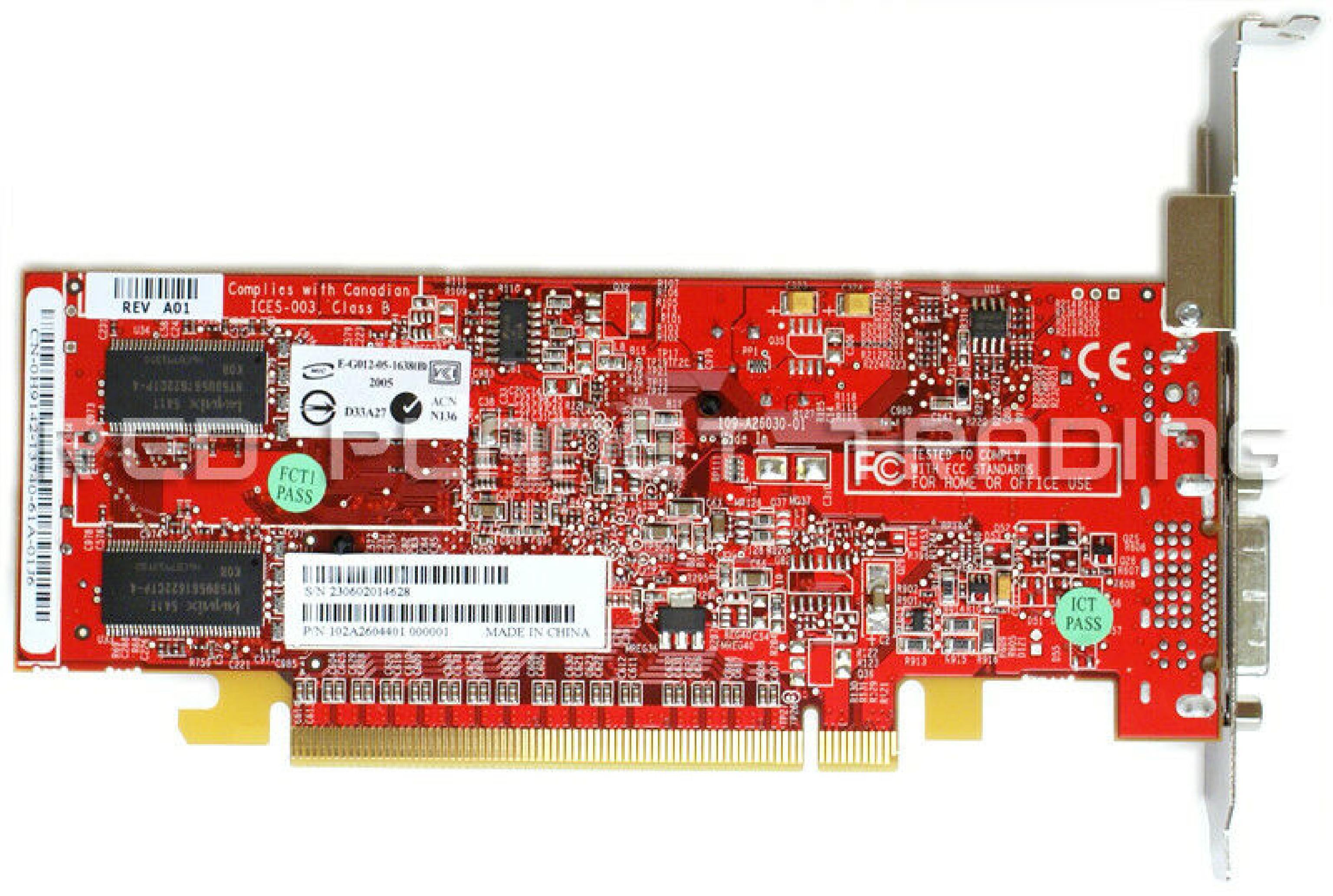 ATI J9133 RADEON X600 128MB PCI EXPRESS VIDEO CARD