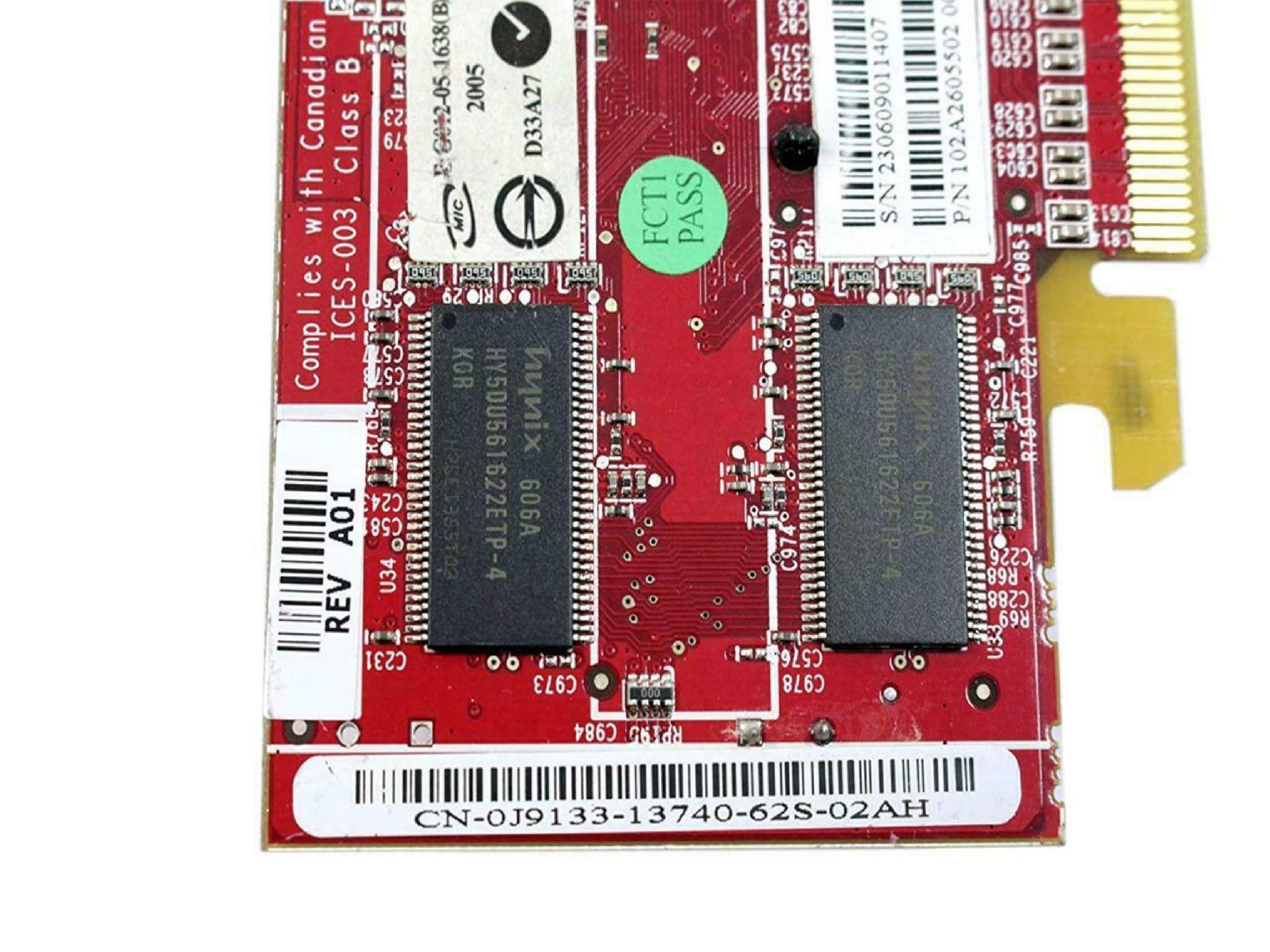 ATI J9133 RADEON X600 128MB PCI EXPRESS VIDEO CARD