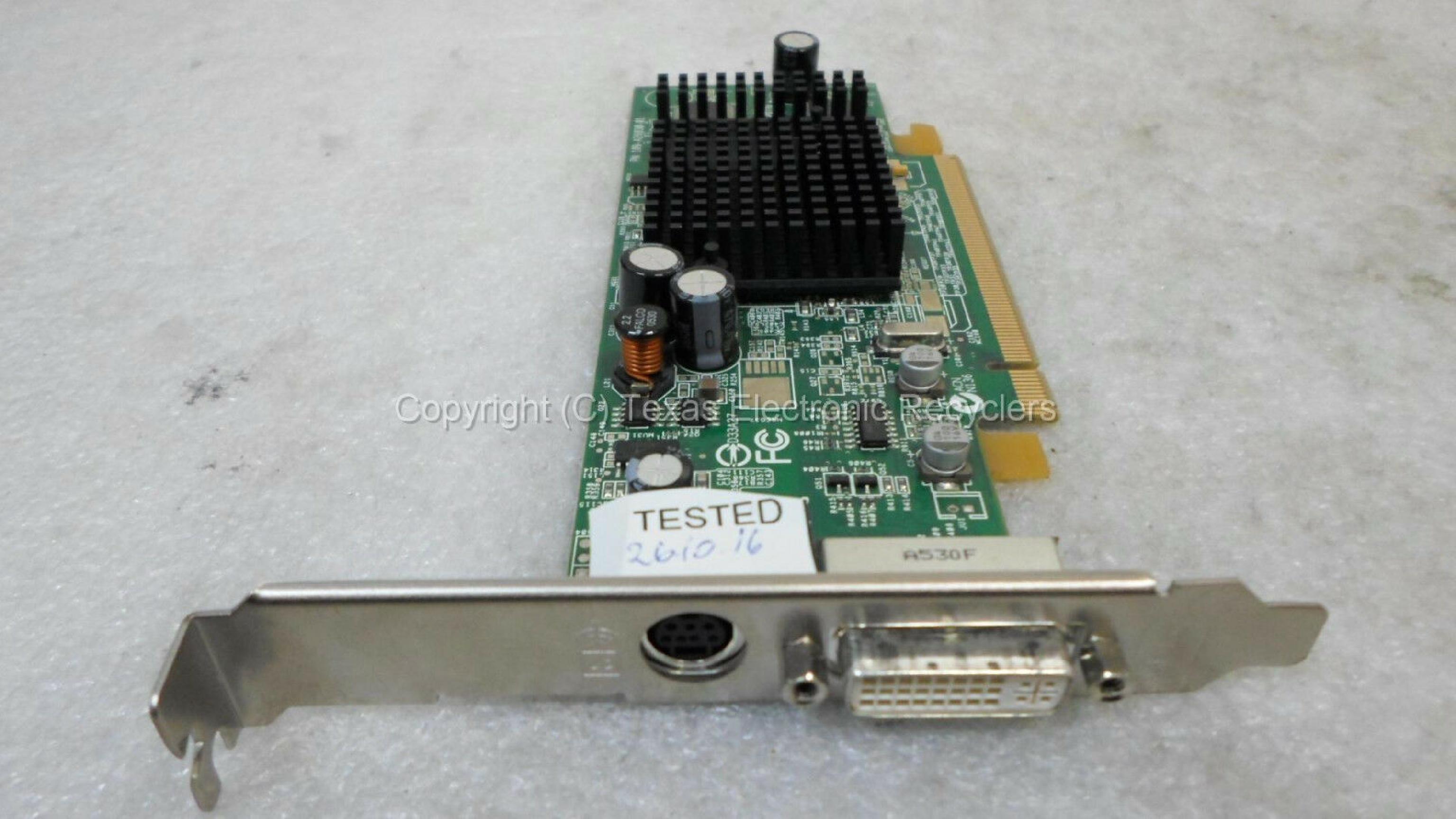 DELL 102A2604400 RADEON X600 128MB PCI EXPRESS VIDEO CARD