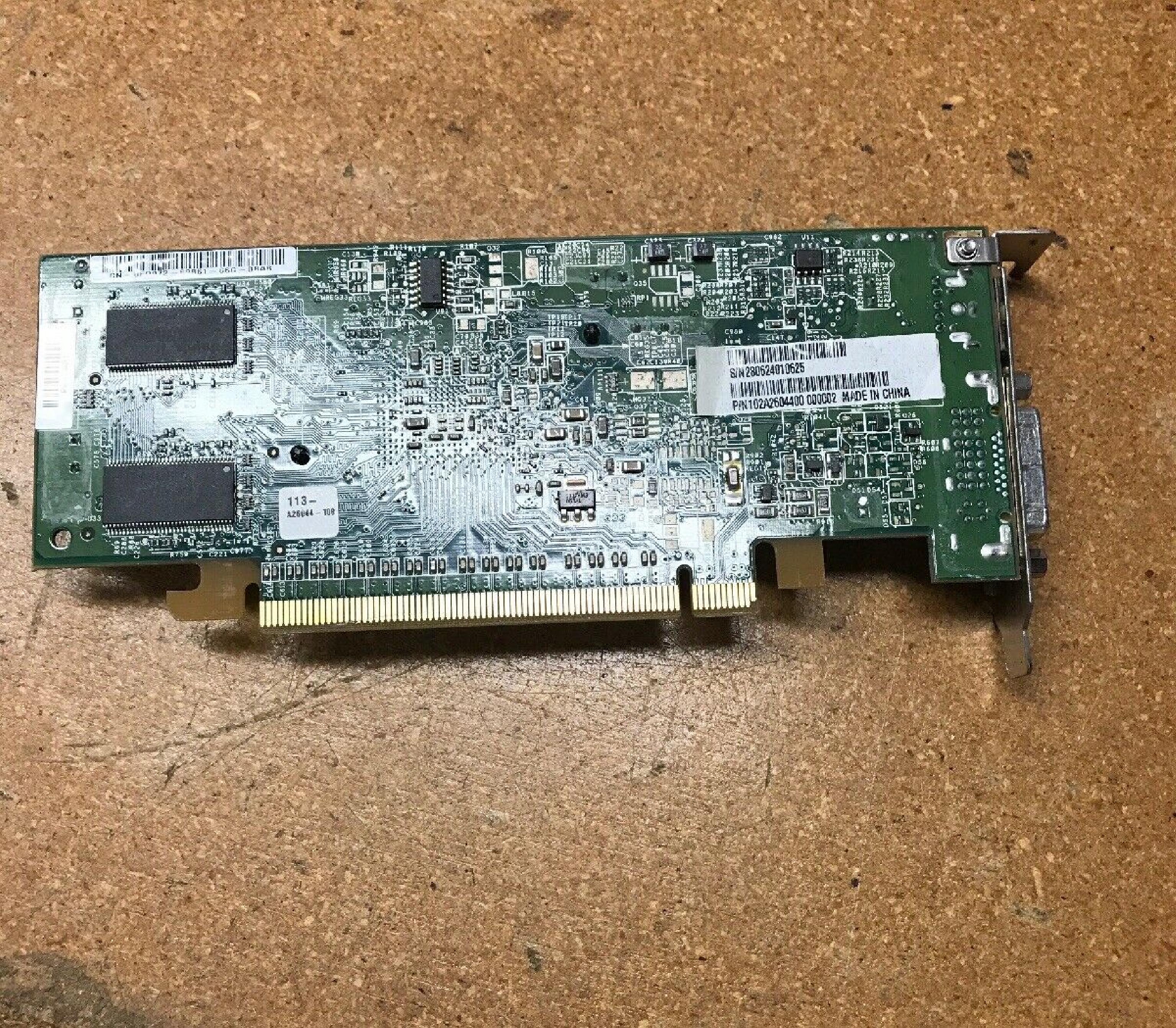 DELL 0FD072 RADEON X600 128MB PCI EXPRESS VIDEO CARD