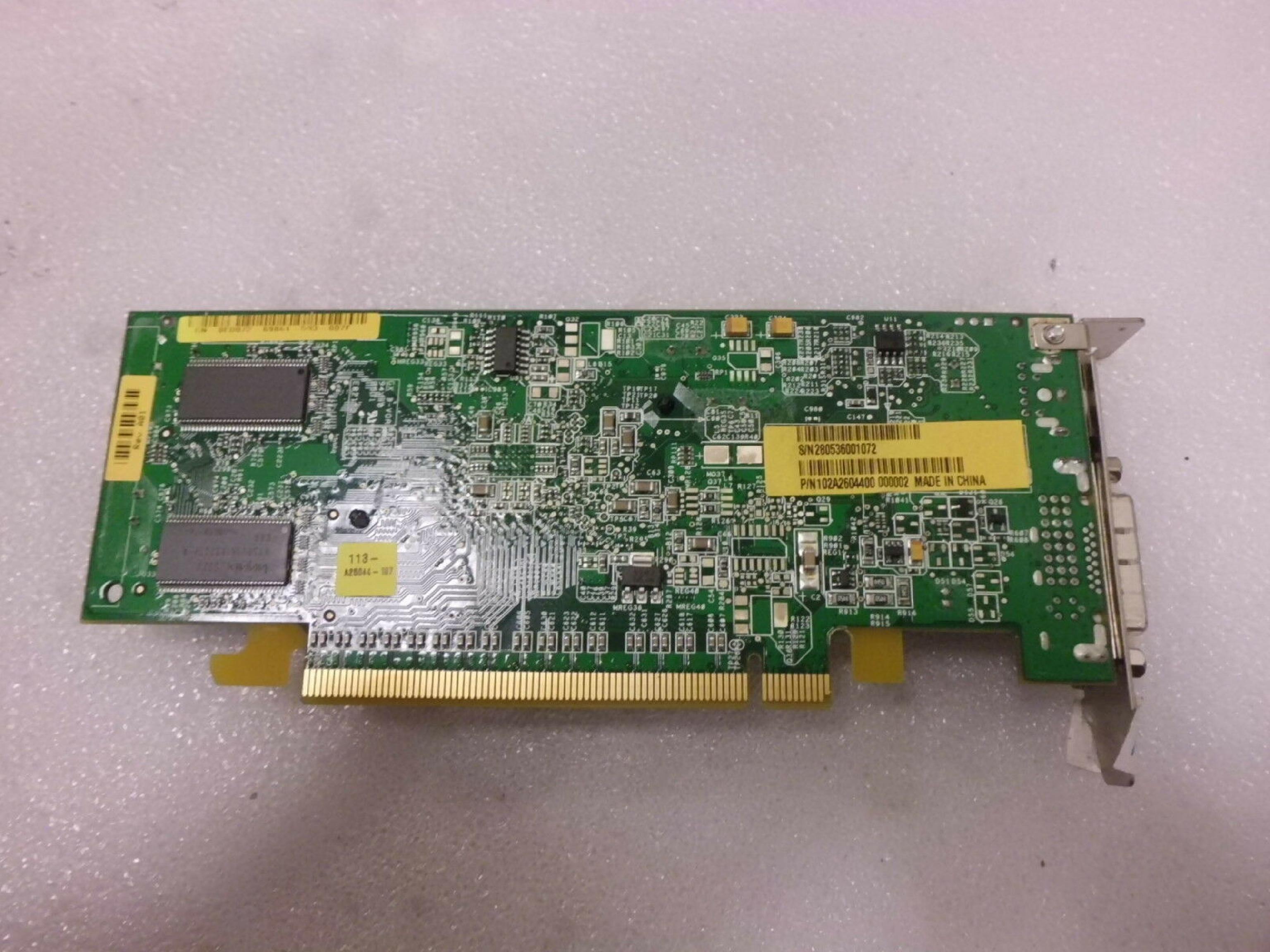 DELL 0FD072 RADEON X600 128MB PCI EXPRESS VIDEO CARD