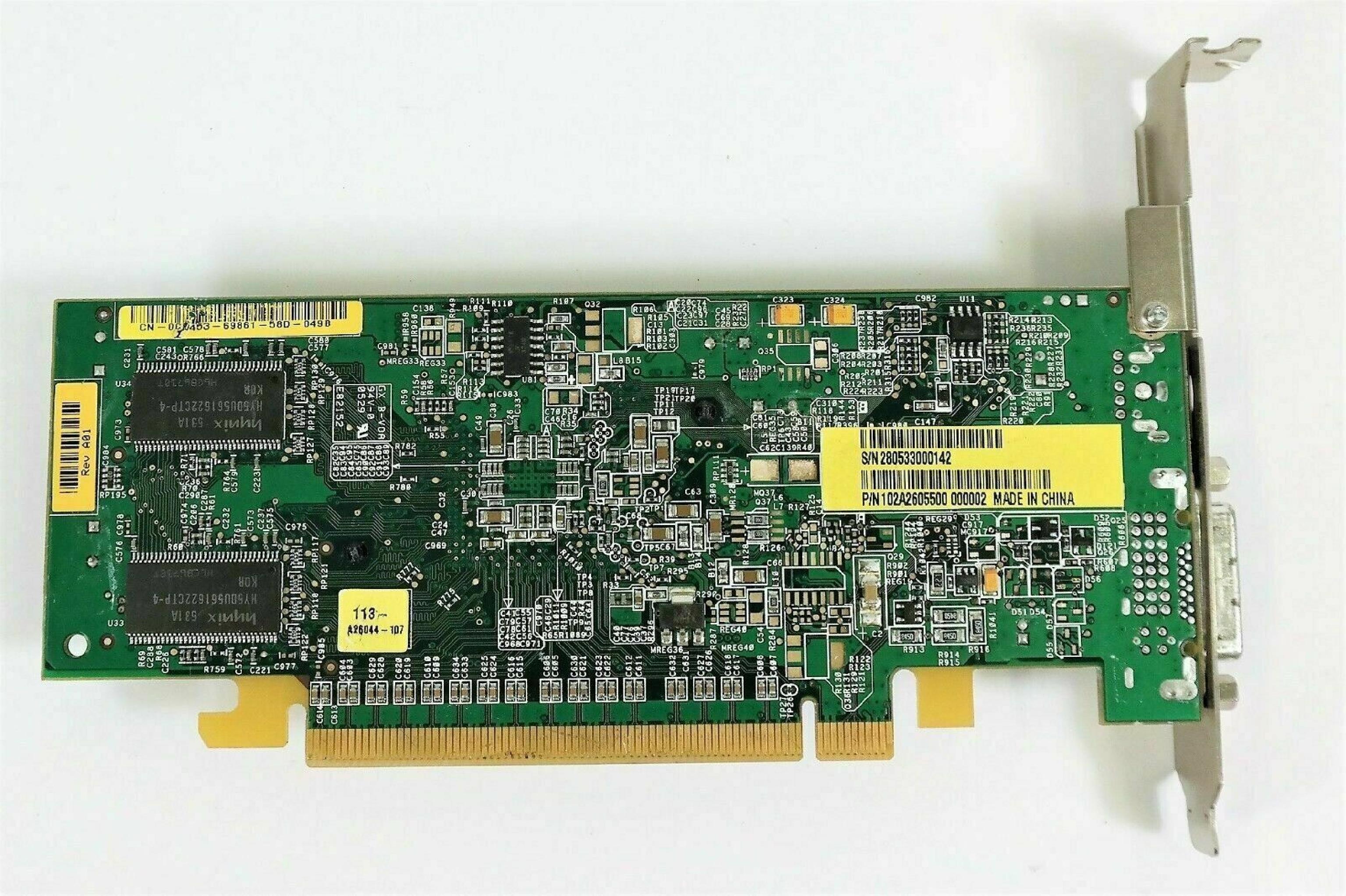 ATI 109-A26030-01 RADEON X600 128MB PCI EXPRESS VIDEO CARD S-VID DVI