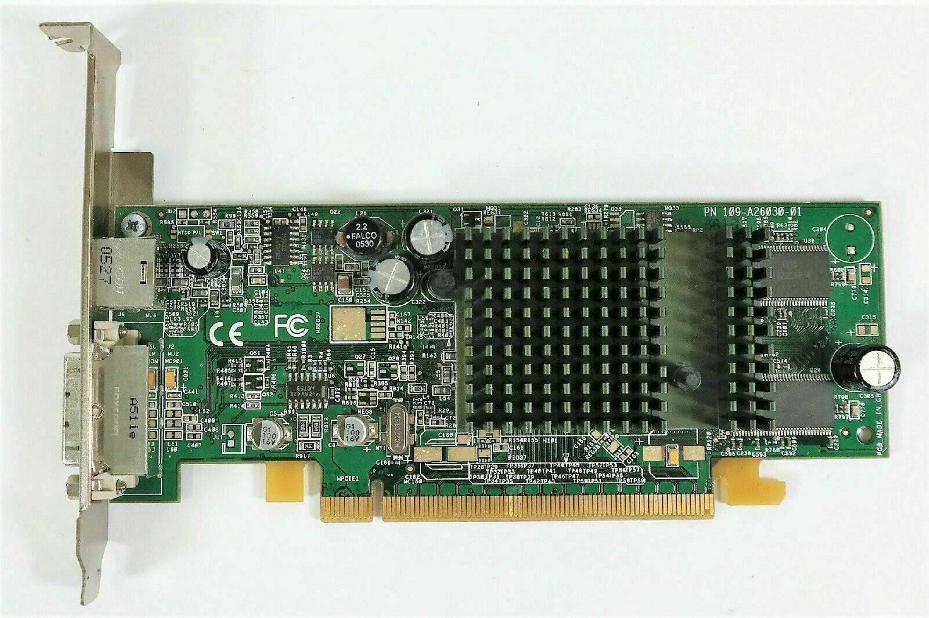 ATI 109-A26030-01 RADEON X600 128MB PCI EXPRESS VIDEO CARD S-VID DVI