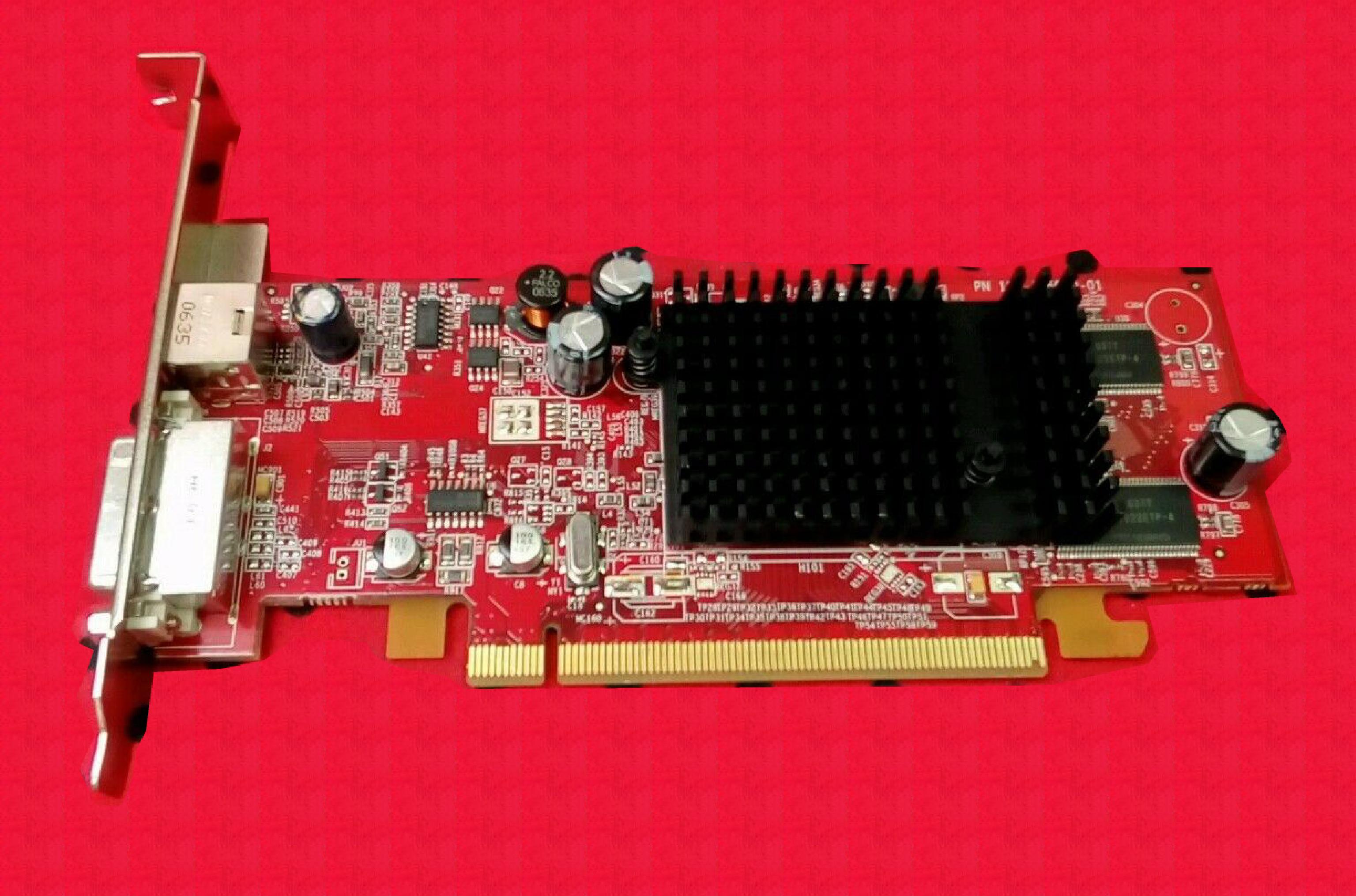 ATI 102A2605502 RADEON X600 128MB PCI EXPRESS VIDEO CARD S-VID DVI