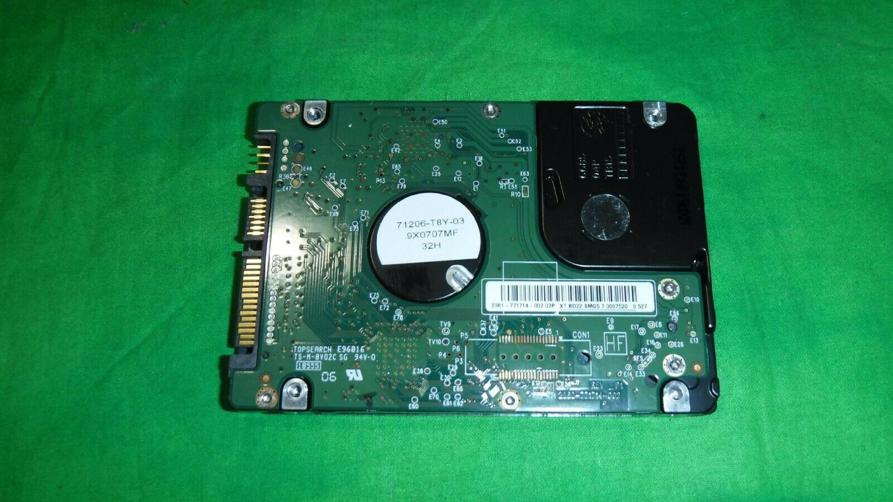 WESTERN DIGITAL / WD WD5000BEKT 2.5 INCH SATA DRIVE