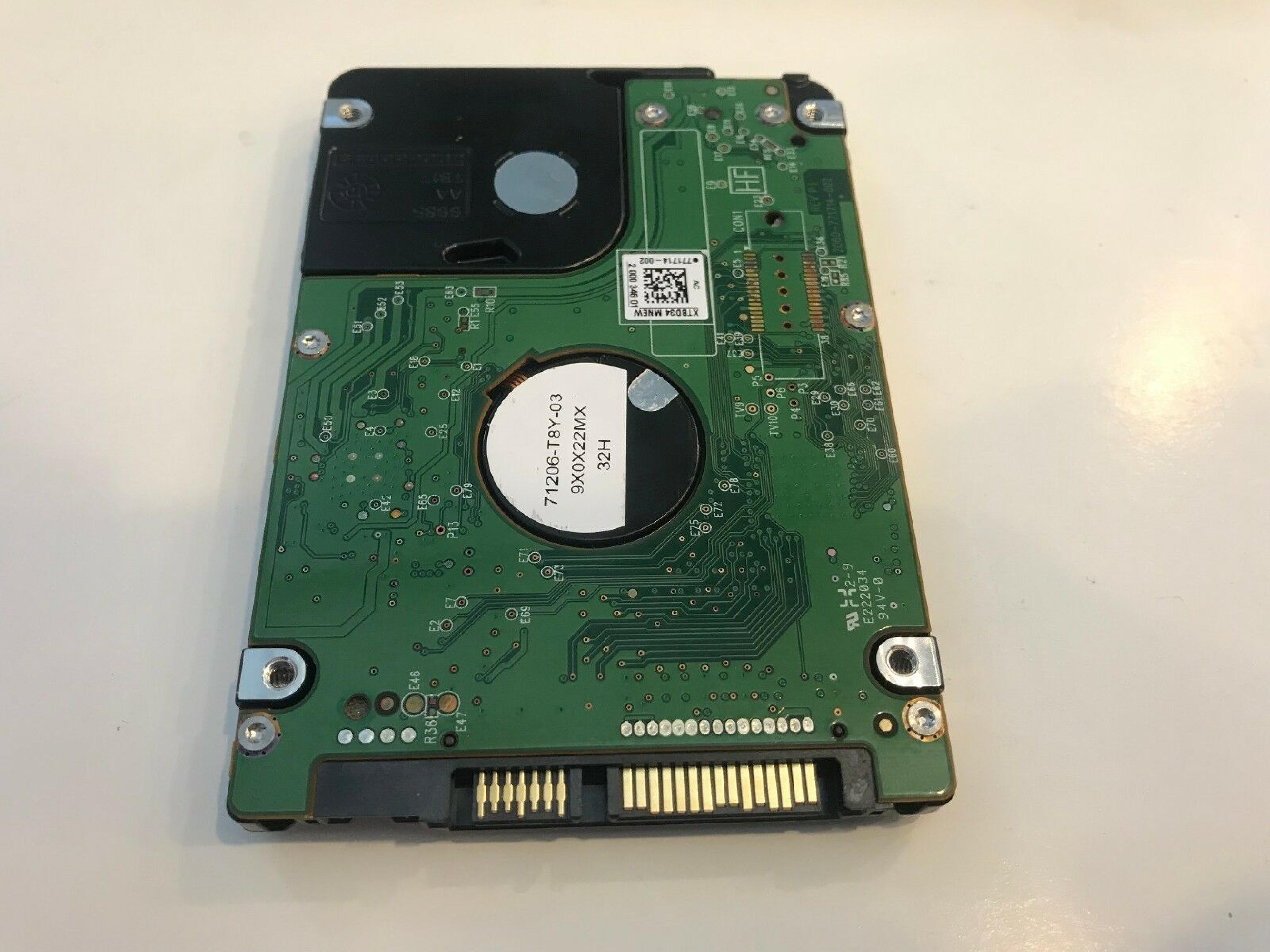 WESTERN DIGITAL / WD WD5000BEKT 2.5 INCH SATA DRIVE