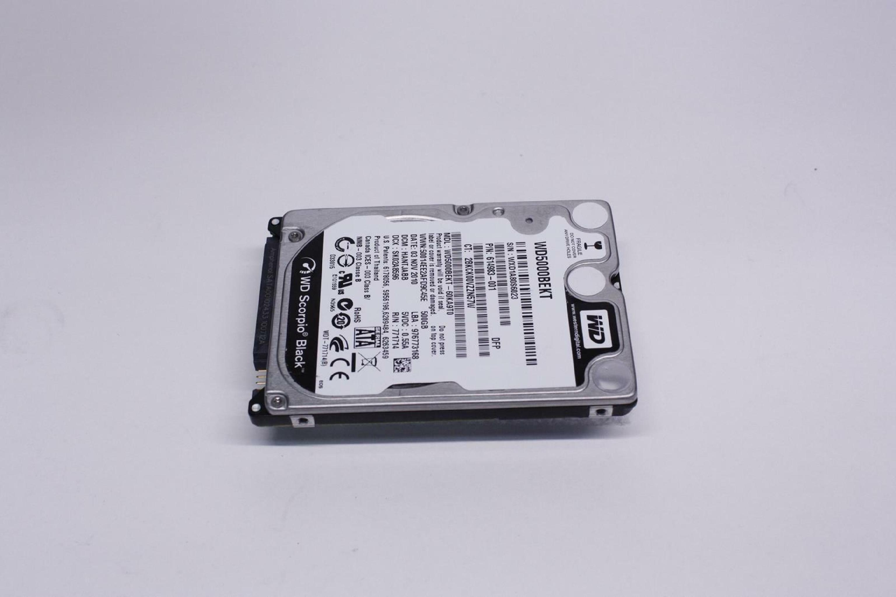 WESTERN DIGITAL / WD 614983-001 2.5 INCH SATA DRIVE