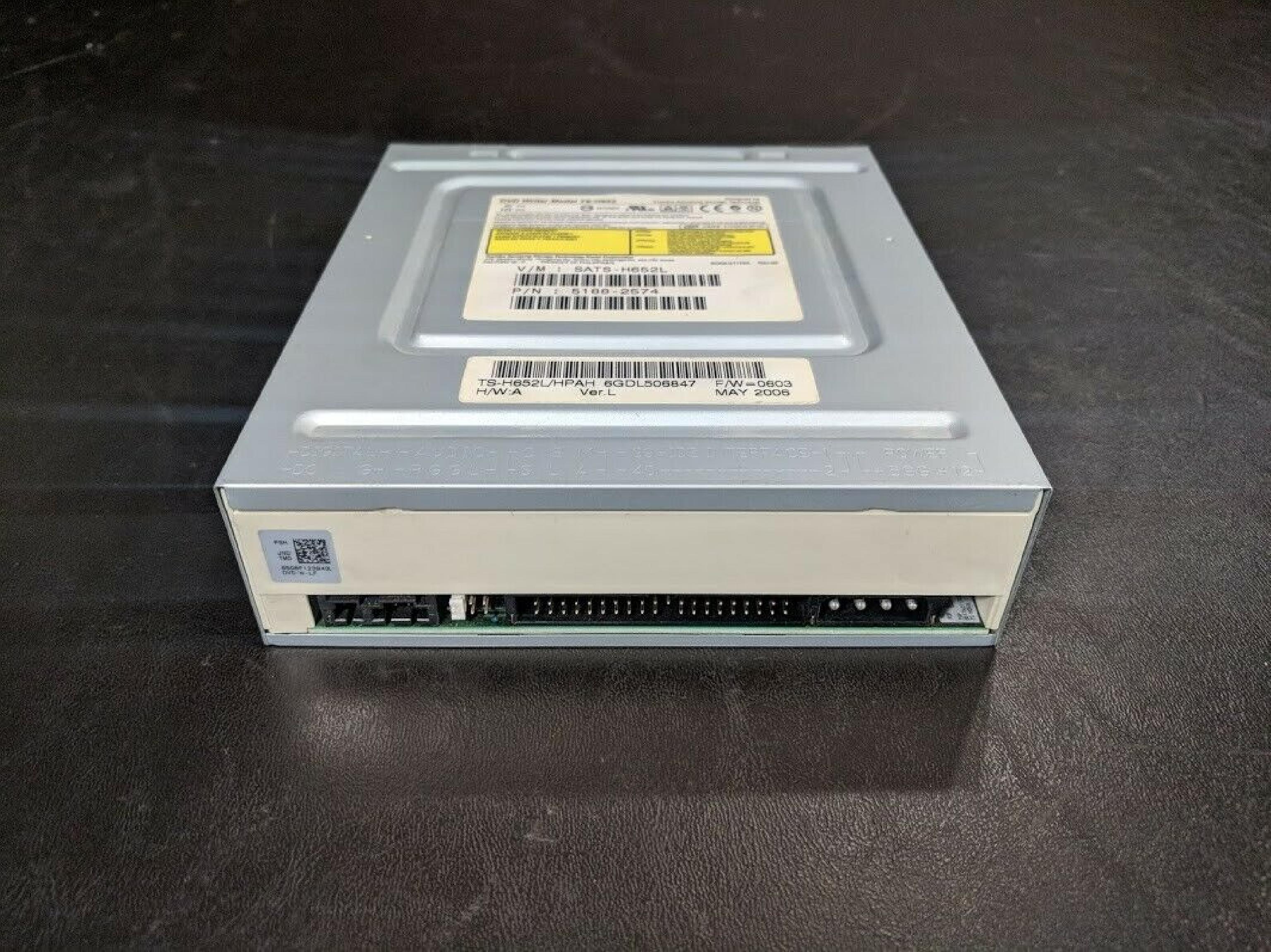 TOSHIBA TS-H652 SAMSUNG DVD RW BURNER - TS-H652 - +/-R DUAL LAYER - IDE INTERFACE