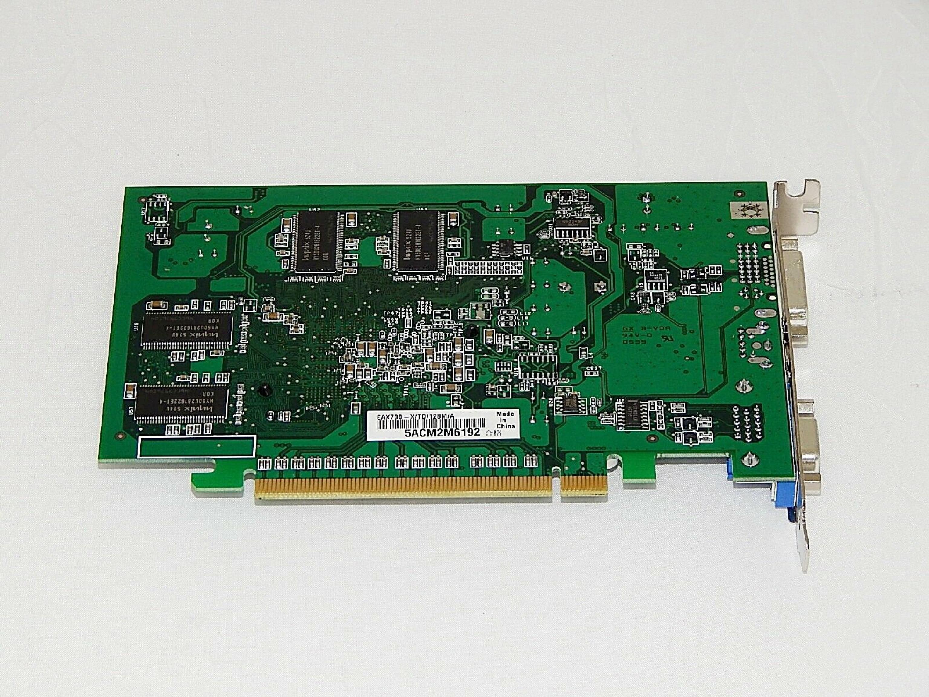 ATI X700 256MB AGP VIDEO CARD X700 PRO WITH DVI VGA AND SVIDEO OUTPUTS