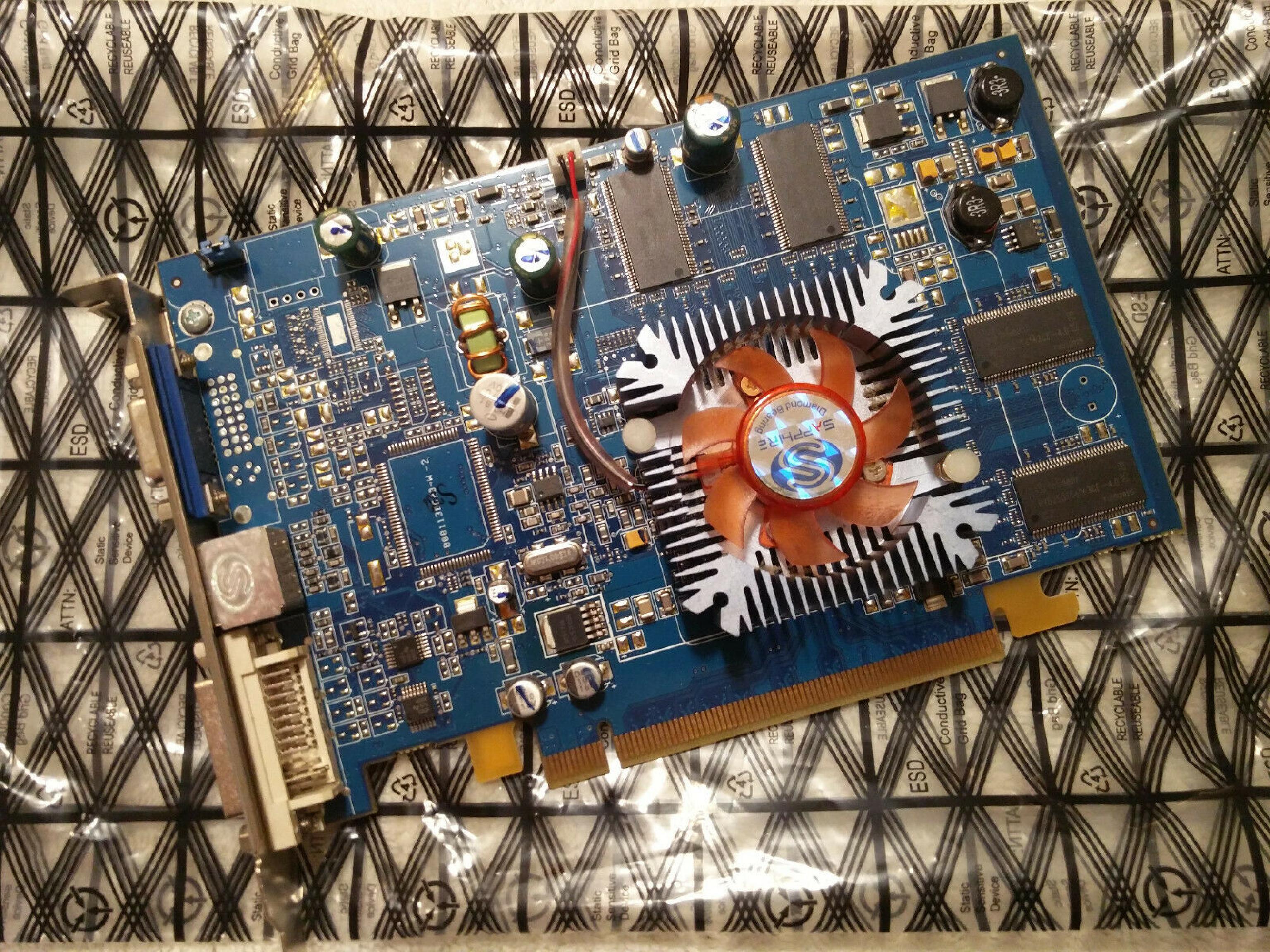 ATI X700 256MB AGP VIDEO CARD X700 PRO WITH DVI VGA AND SVIDEO OUTPUTS