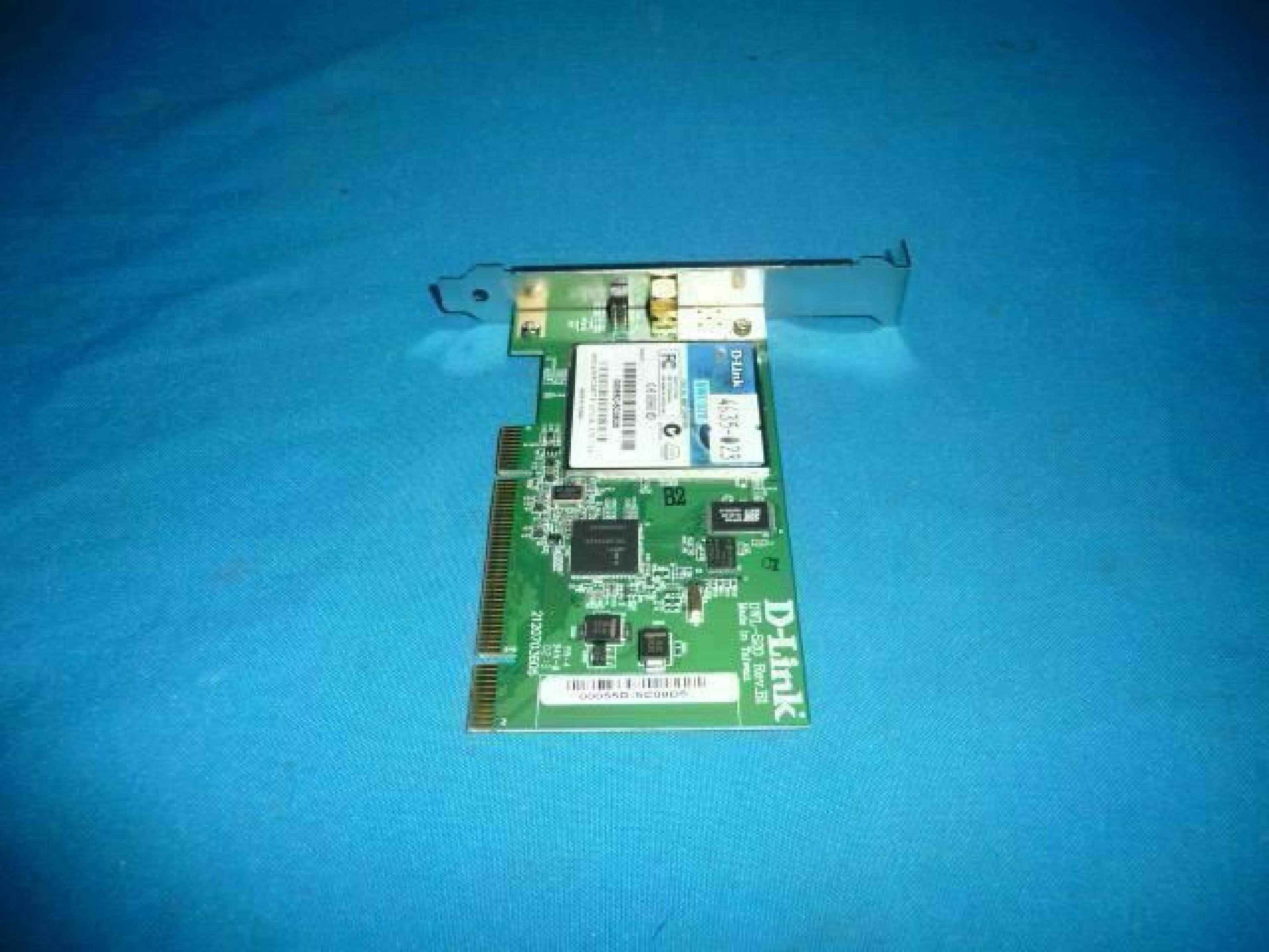 D-LINK SYSTEMS DWL-520 D-LINK AIR DWL-520 WIRELESS PCI ADAPTER