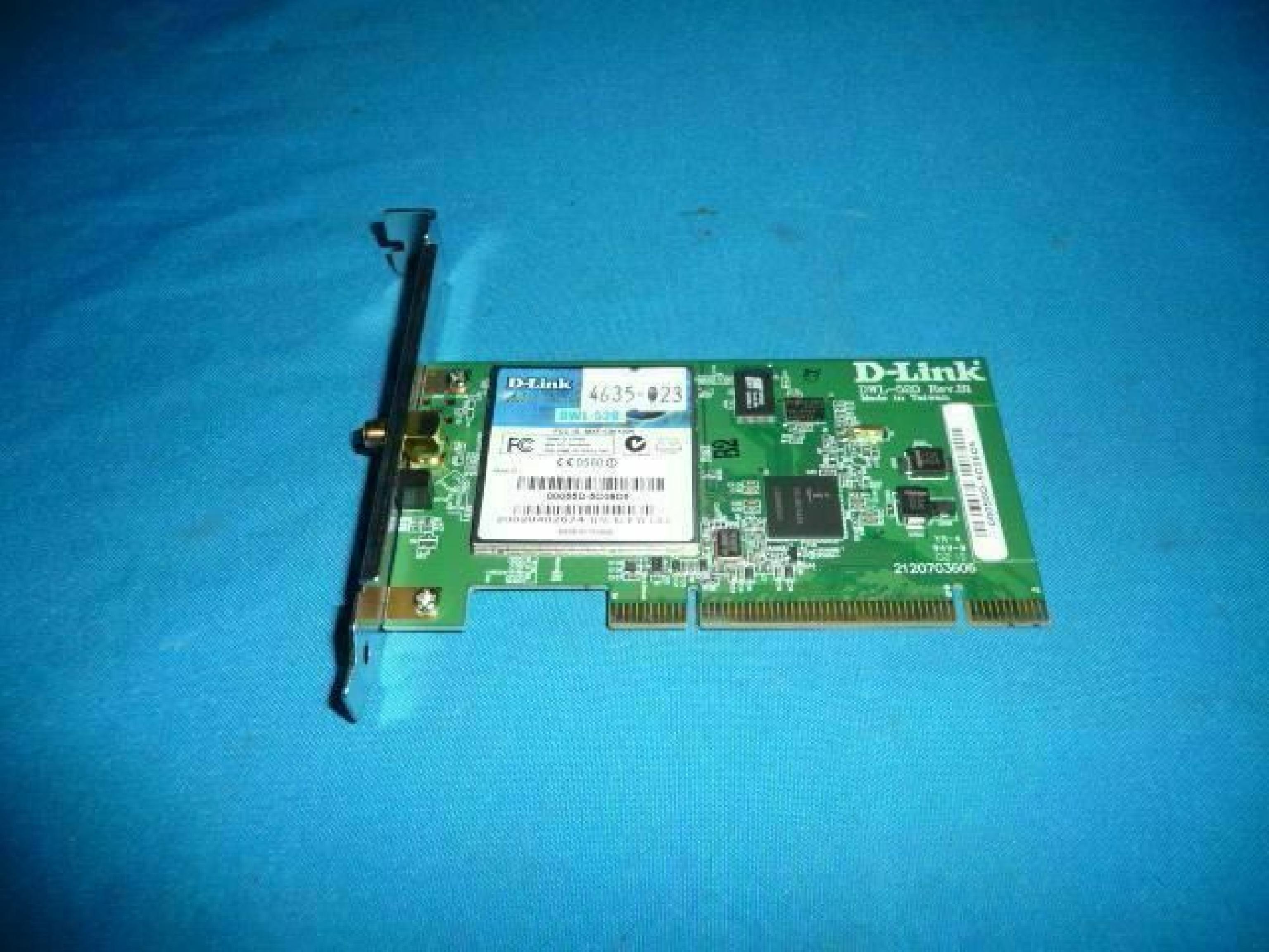 D-LINK SYSTEMS DWL-520 D-LINK AIR DWL-520 WIRELESS PCI ADAPTER