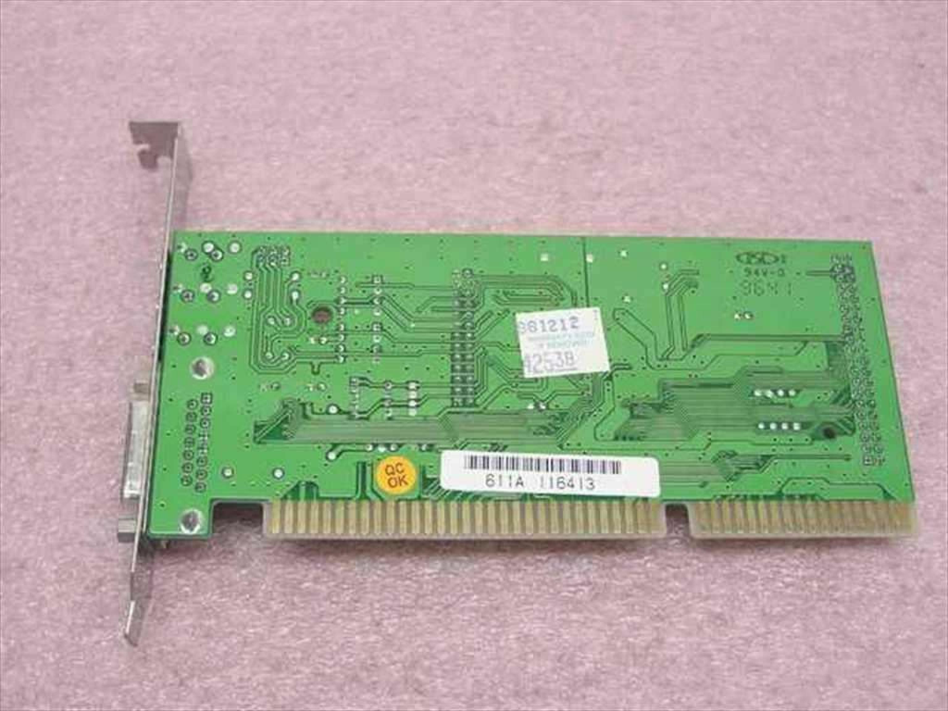 ESS MPB-000062 ISA SOUND CARD WITH GAME PORT VER: 1.10, SOUND CARD ES1868F, KWX-SND20,