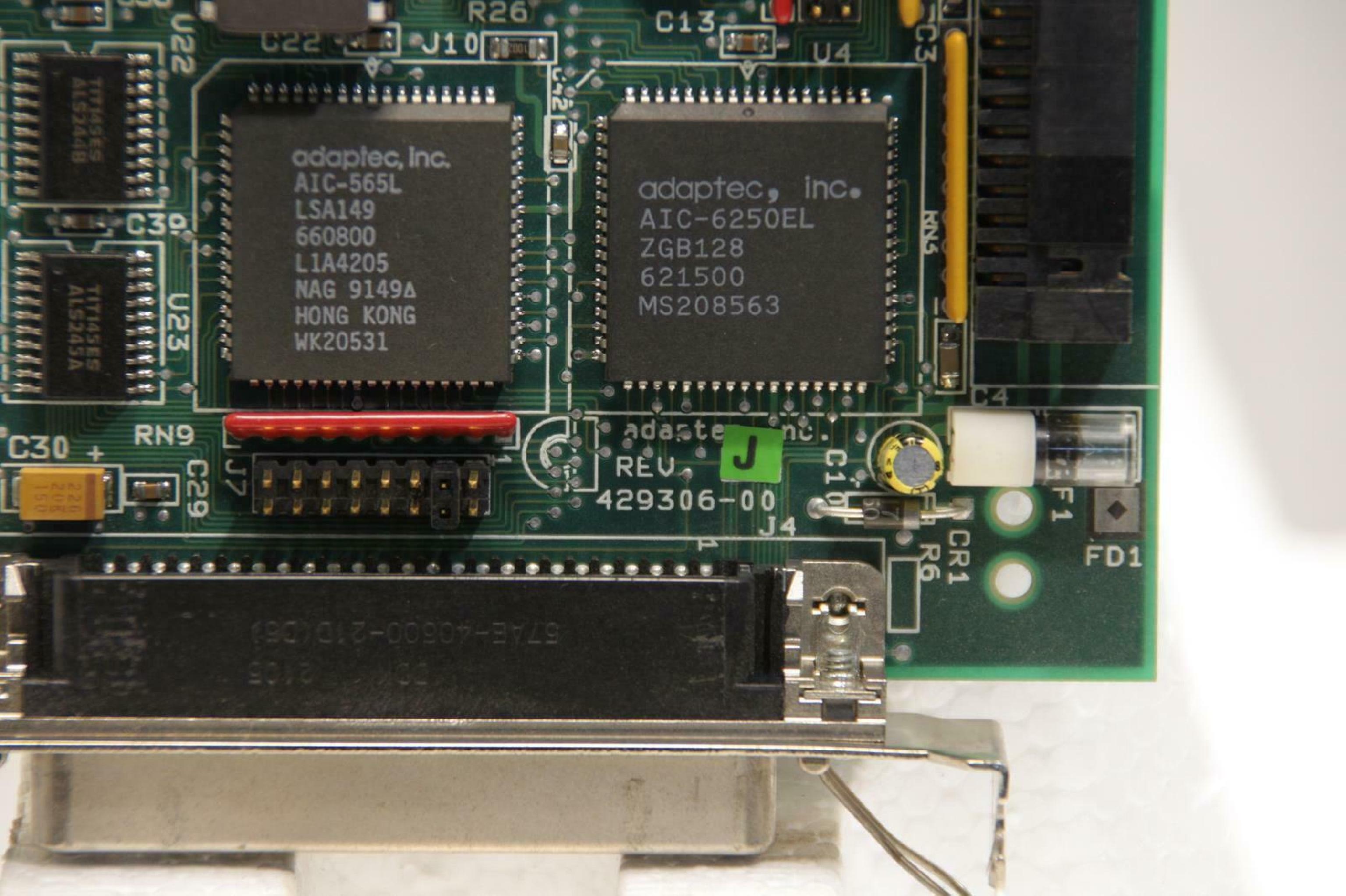 ADAPTEC AHA-1540B/42B PC CARD SCSI